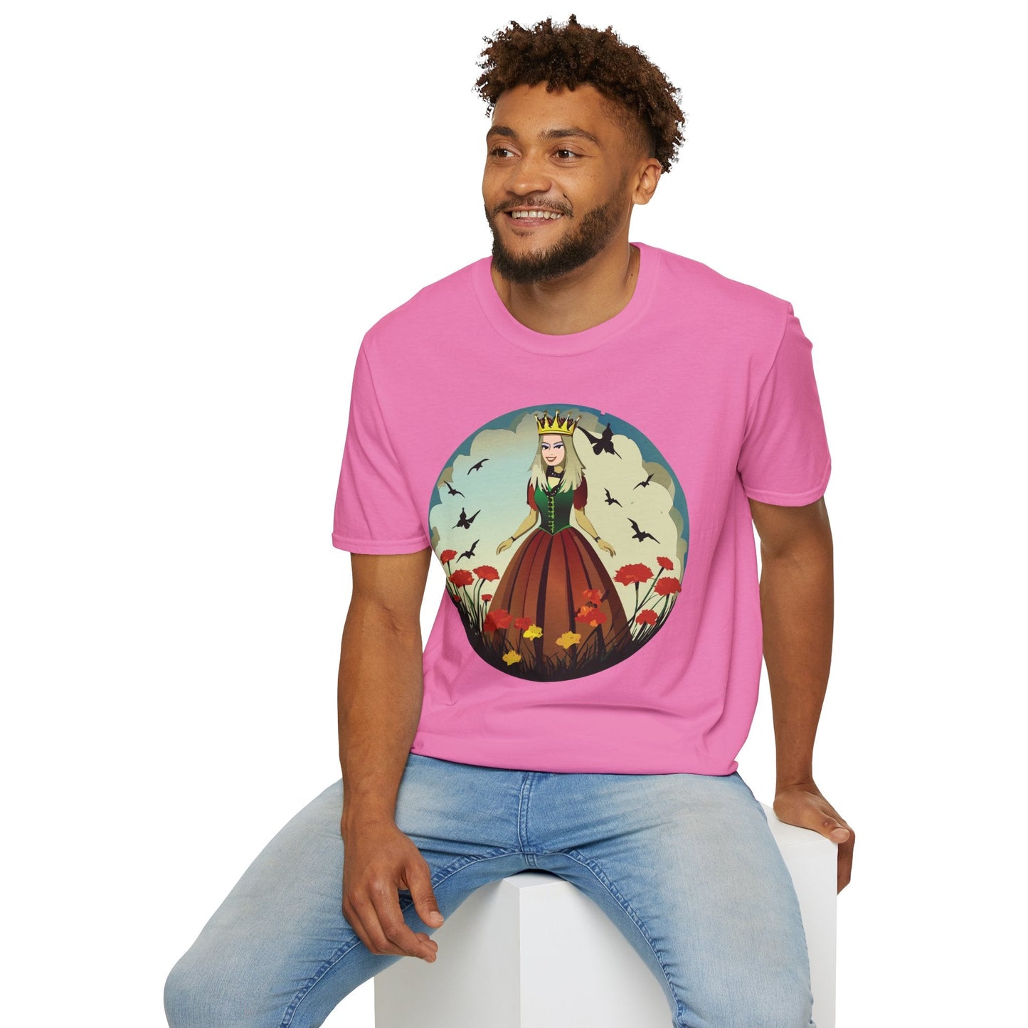 Womens Graphic T Shirts Art Design Tee Softstyle 64000 Unisex Short Sleeve Comfort