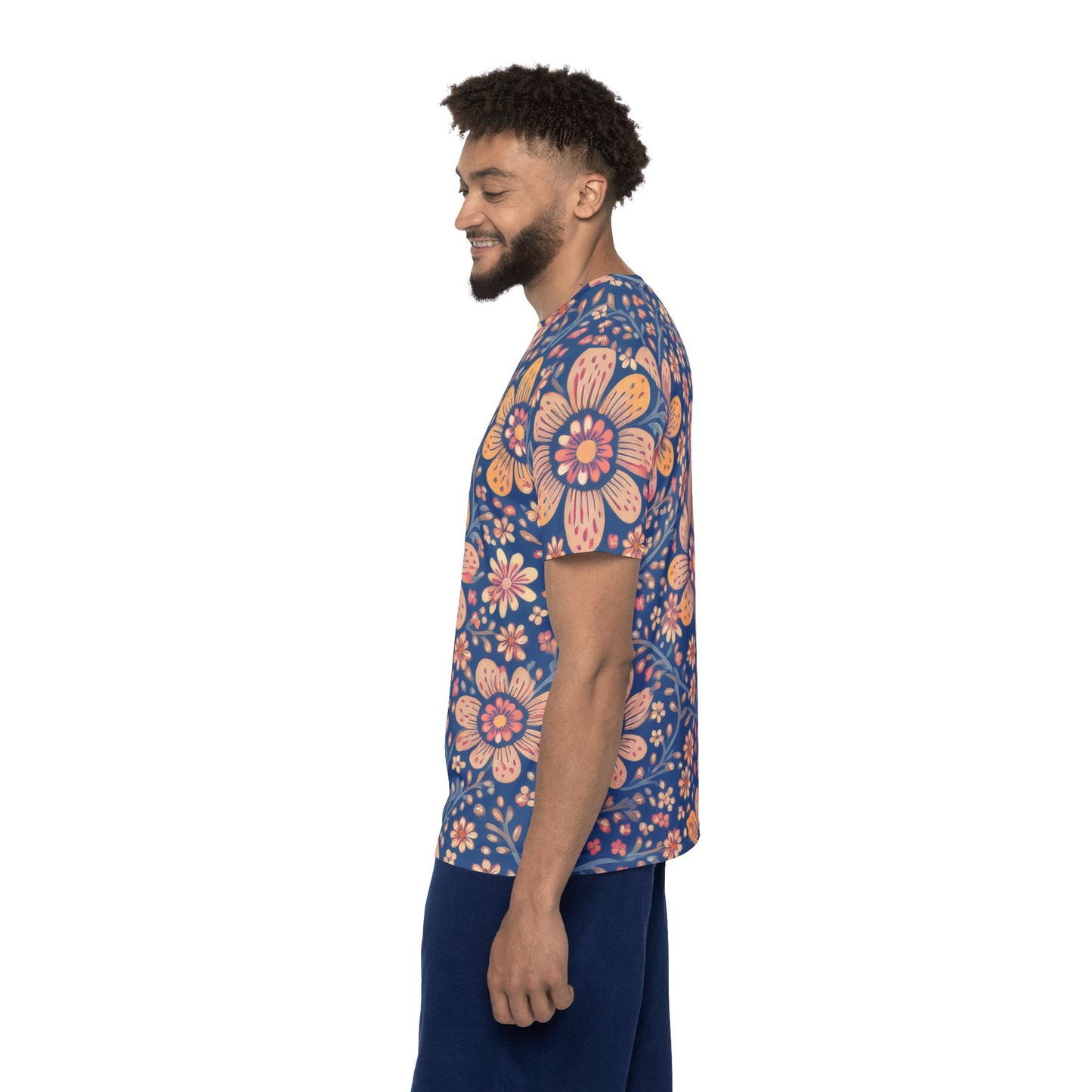 Unisex Floral Shirt, Floral Tee Shirt, Floral T-Shirt, T Shirt with Flowers 5