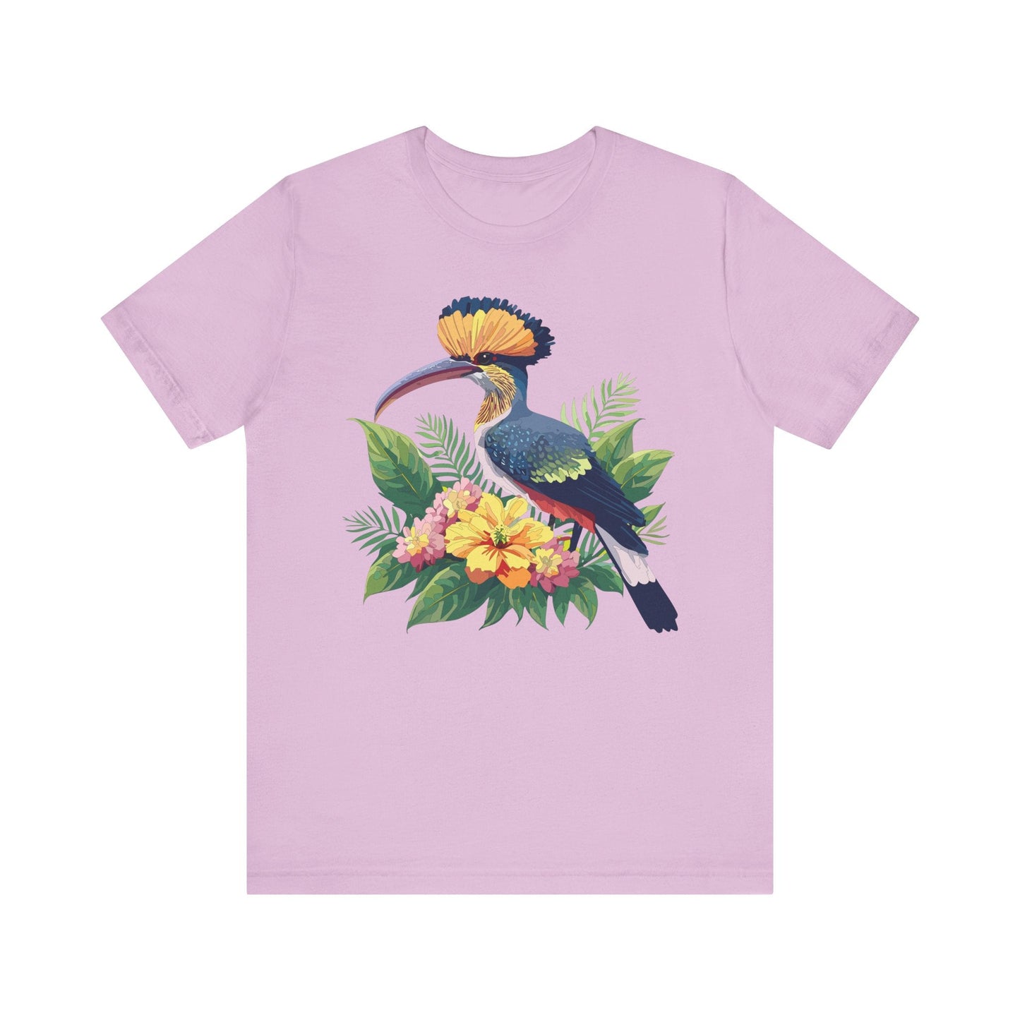 Unisex Animal Tee Shirt With Art Design Wild Animals Short Sleeve Jersey Tee For Everyday