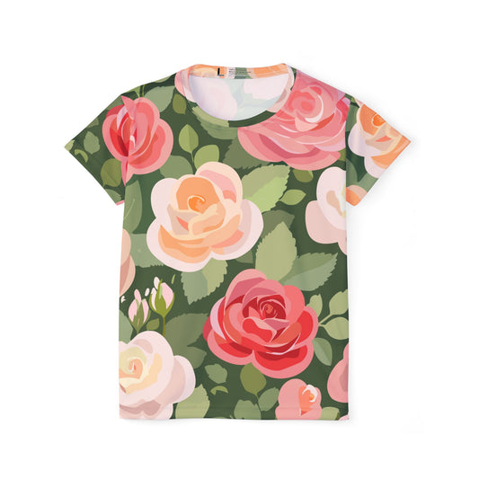 Floral Print Shirt, Shirt with Flowers