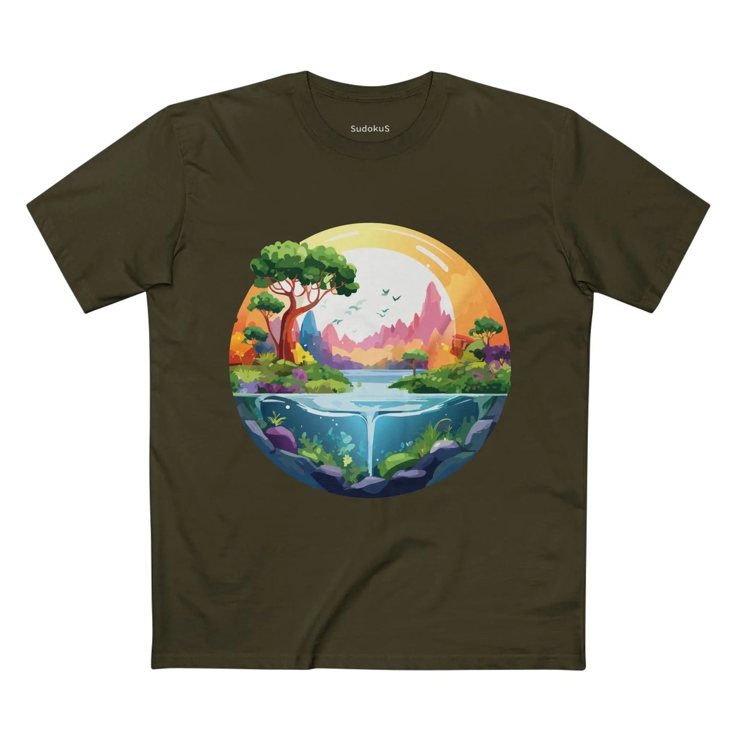 Fantasy Graphic Unisex 100 Cotton Staple Tee 20