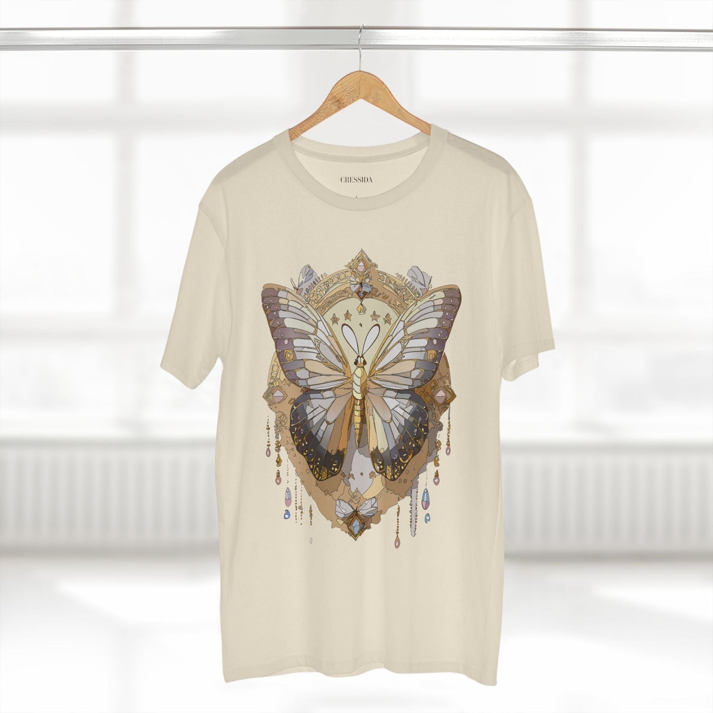 Butterfly Graphic Design Unisex 100 Cotton Tee 4