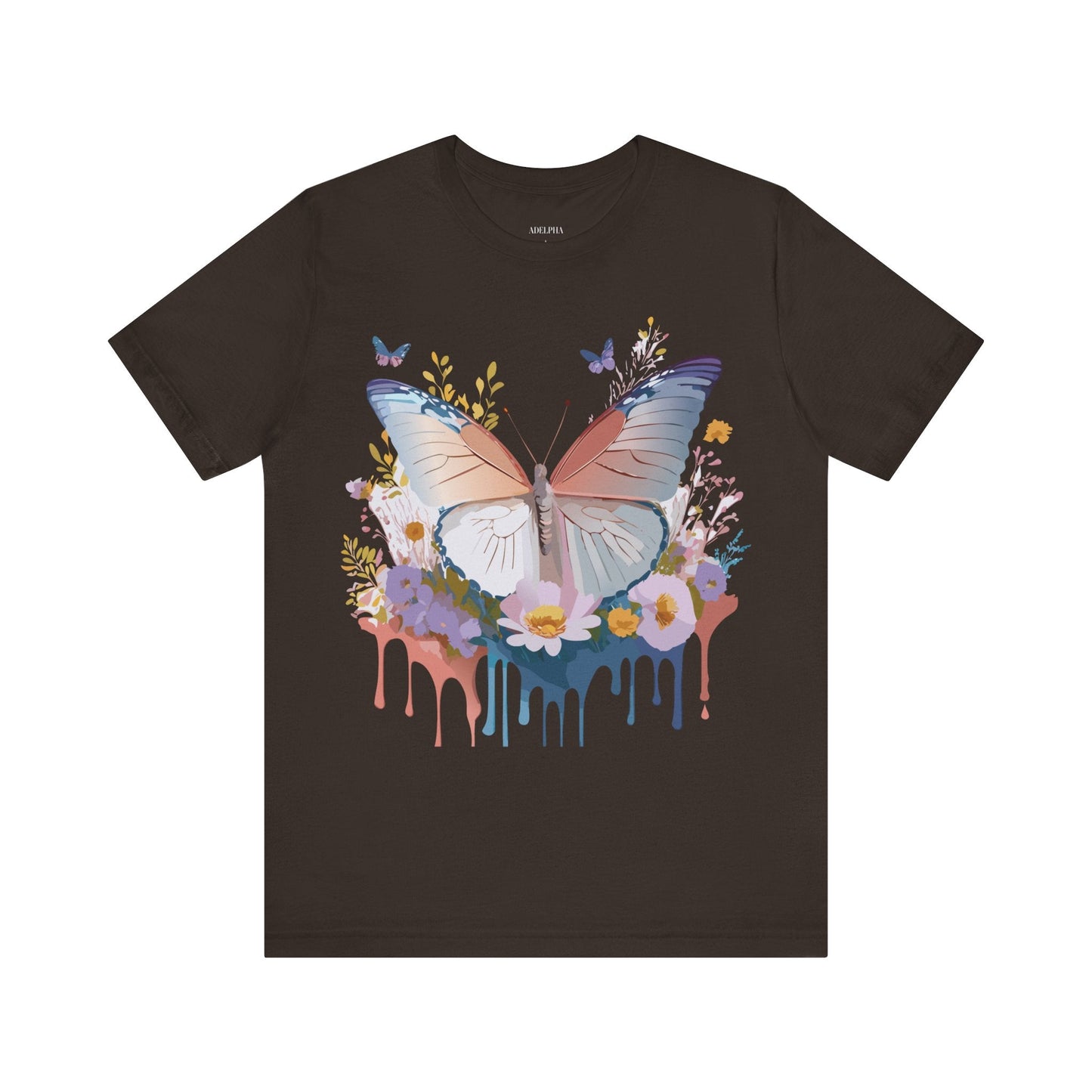 Adelpha Butterfly Graphic T Shirt Unisex Vintage Inspired Short Sleeve Tee