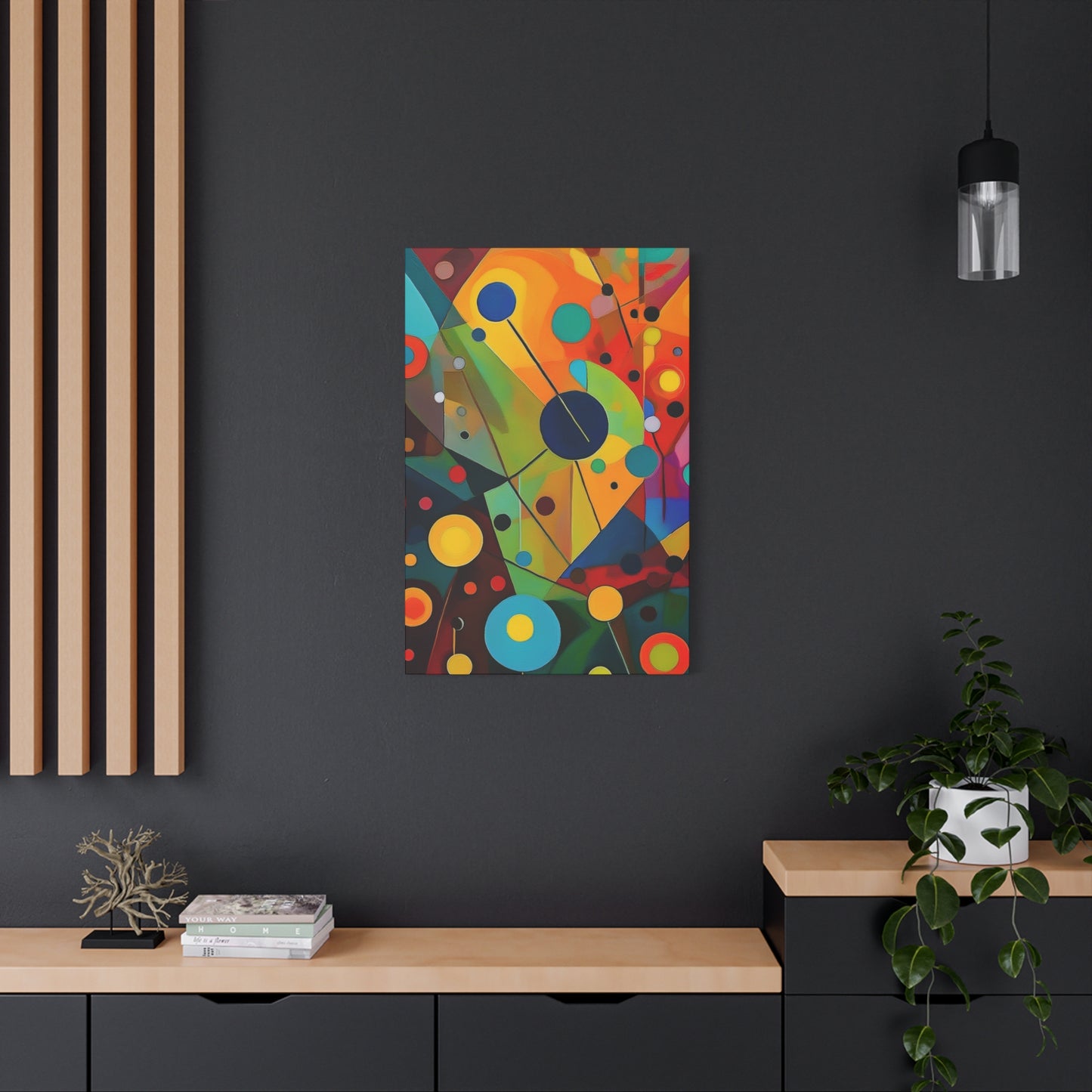 Abstract Oil Painting Print Canvas 20x24,20x30,24x30 24x32,24x36,30x40 32x48,36x48,40x60 Pine-Wood Inner Frame ABS-146