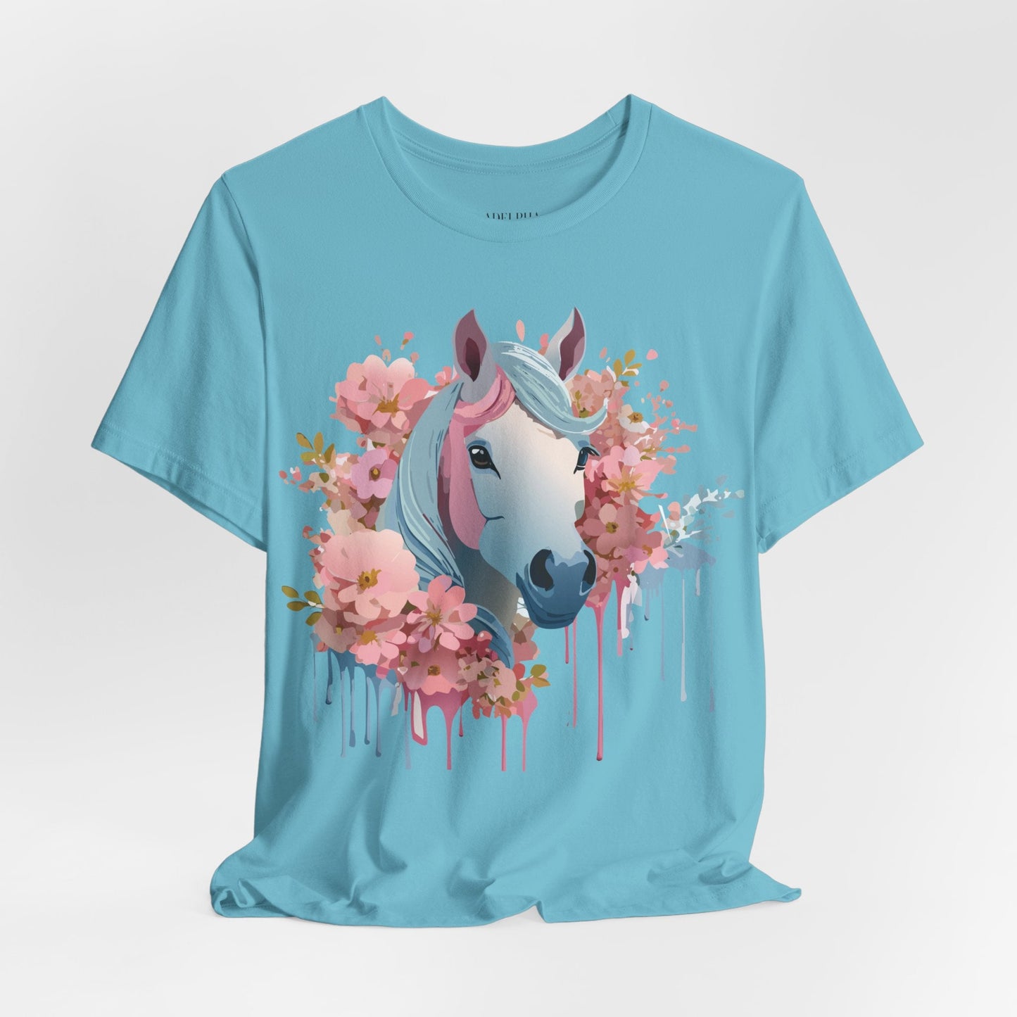 Horse Graphic Unisex 100 Cotton Vintage Animal Art T-Shirt 15