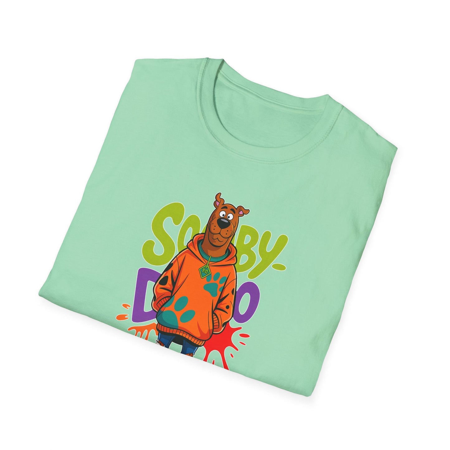 Unisex Cartoon T Shirt With Animation Funny Animals Tee Gildan Softstyle 64000 100 Percent Cotton
