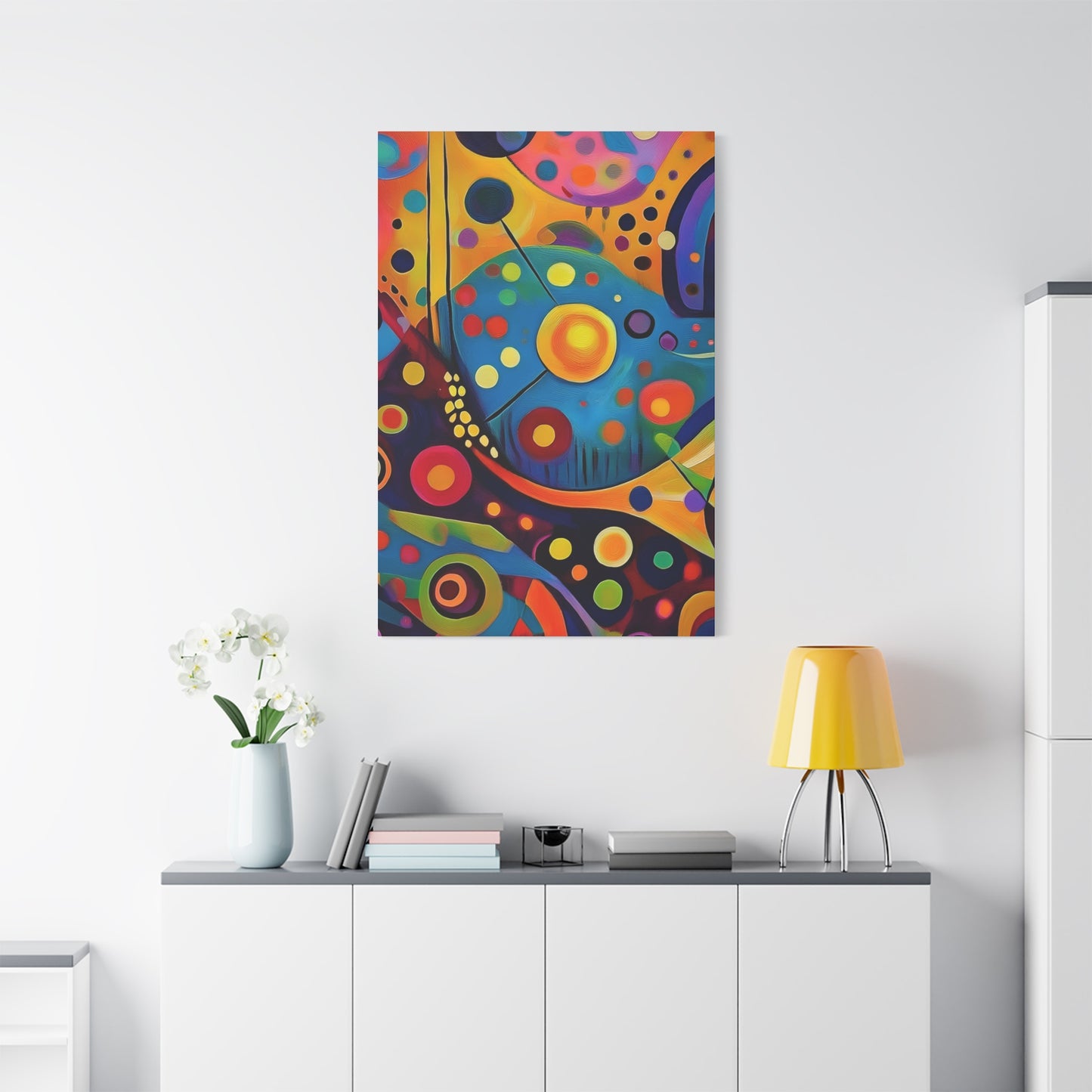 Abstract Oil Painting Print Canvas 20x24,20x30,24x30 24x32,24x36,30x40 32x48,36x48,40x60 Pine-Wood Inner Frame ABS-124