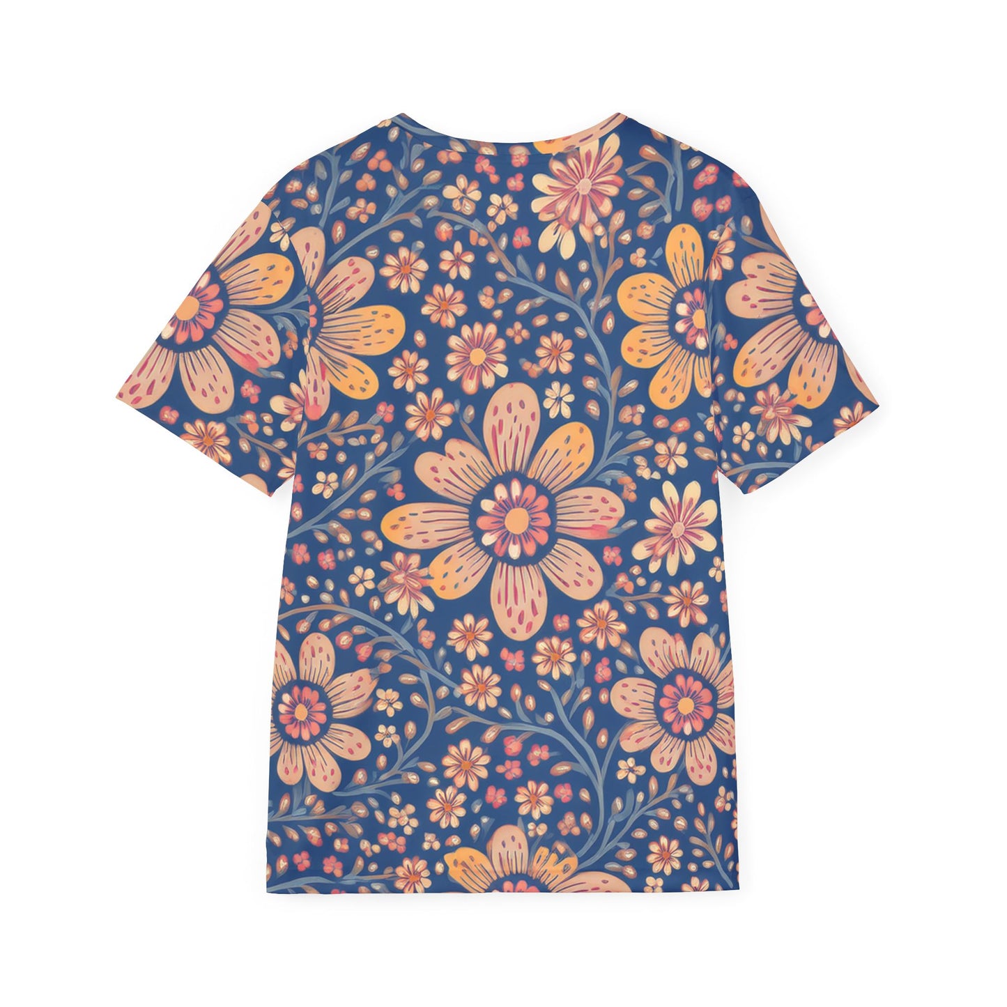 Unisex Floral Shirt, Floral Tee Shirt, Floral T-Shirt, T Shirt with Flowers 5