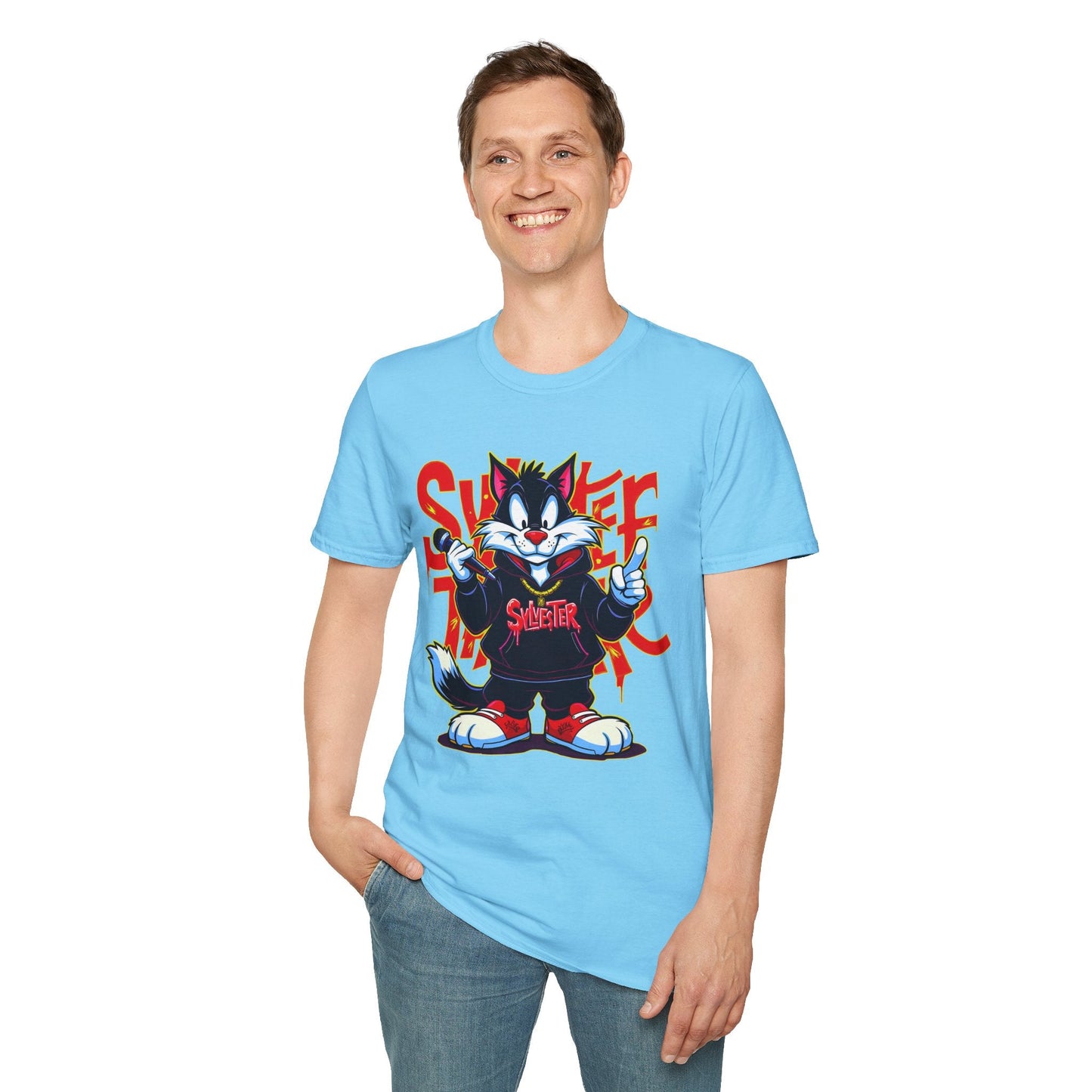 Gildan Softstyle Unisex T Shirt 100 Percent Ring Spun Cotton Cartoon Animation And Funny Animals Tee