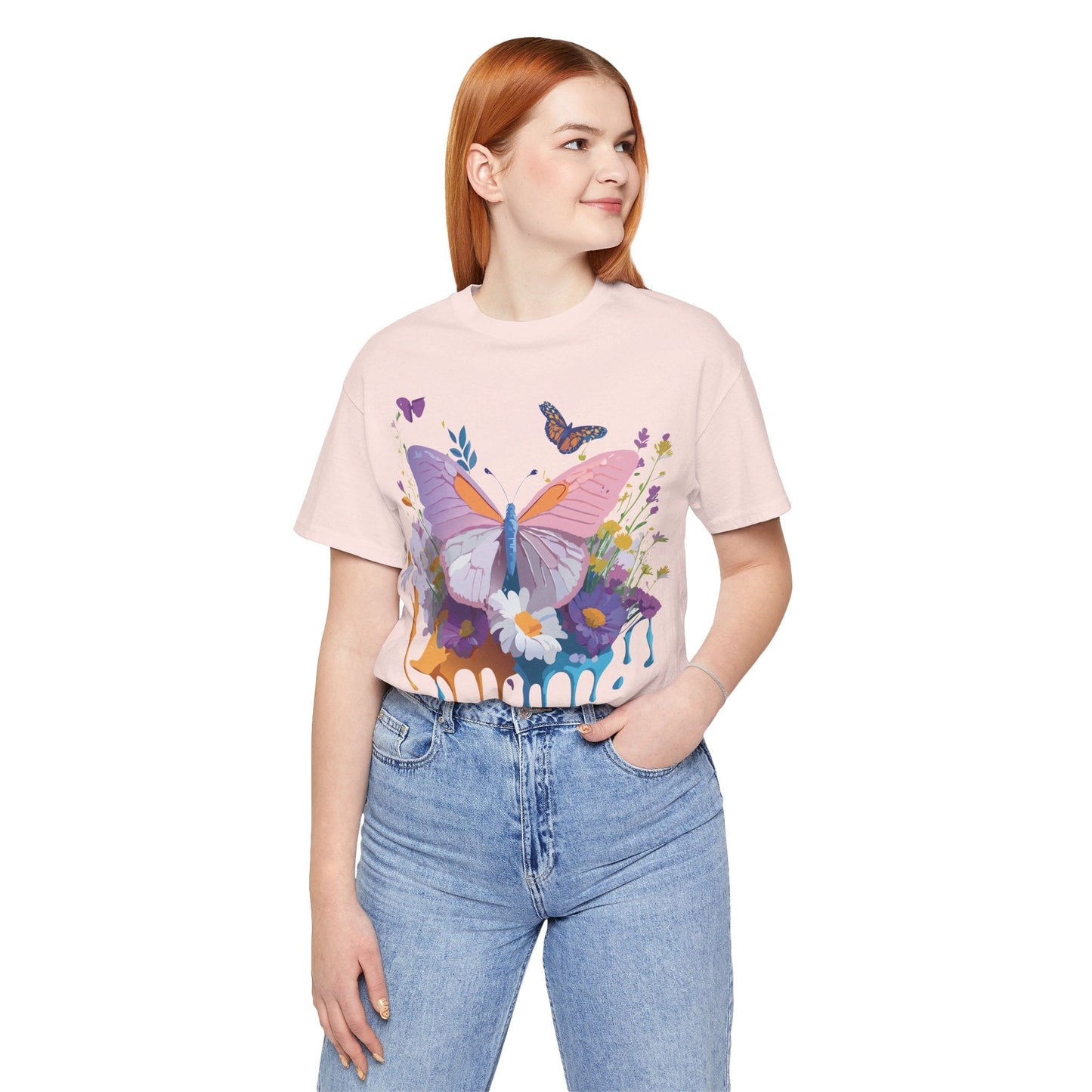 Adelpha Butterfly Graphic Tee Unisex Short Sleeve Shirt Premium Artwork