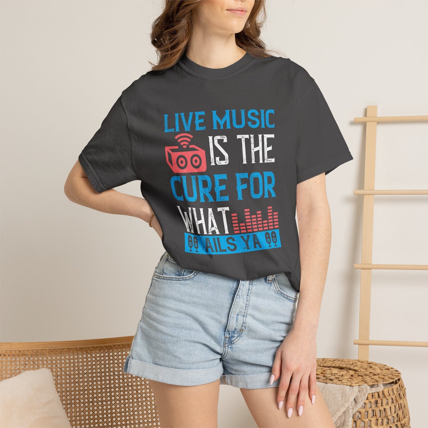 Music Graphic Design Unisex Cotton T-shirt m20
