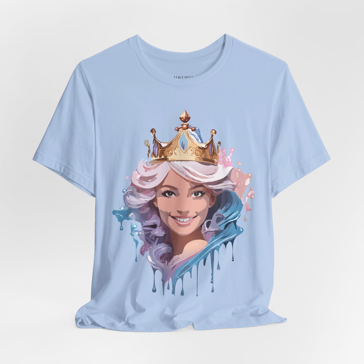 Queen Graphic Tee From Adelpha Vintage Inspired Art Design Unisex Jersey Short Sleeve