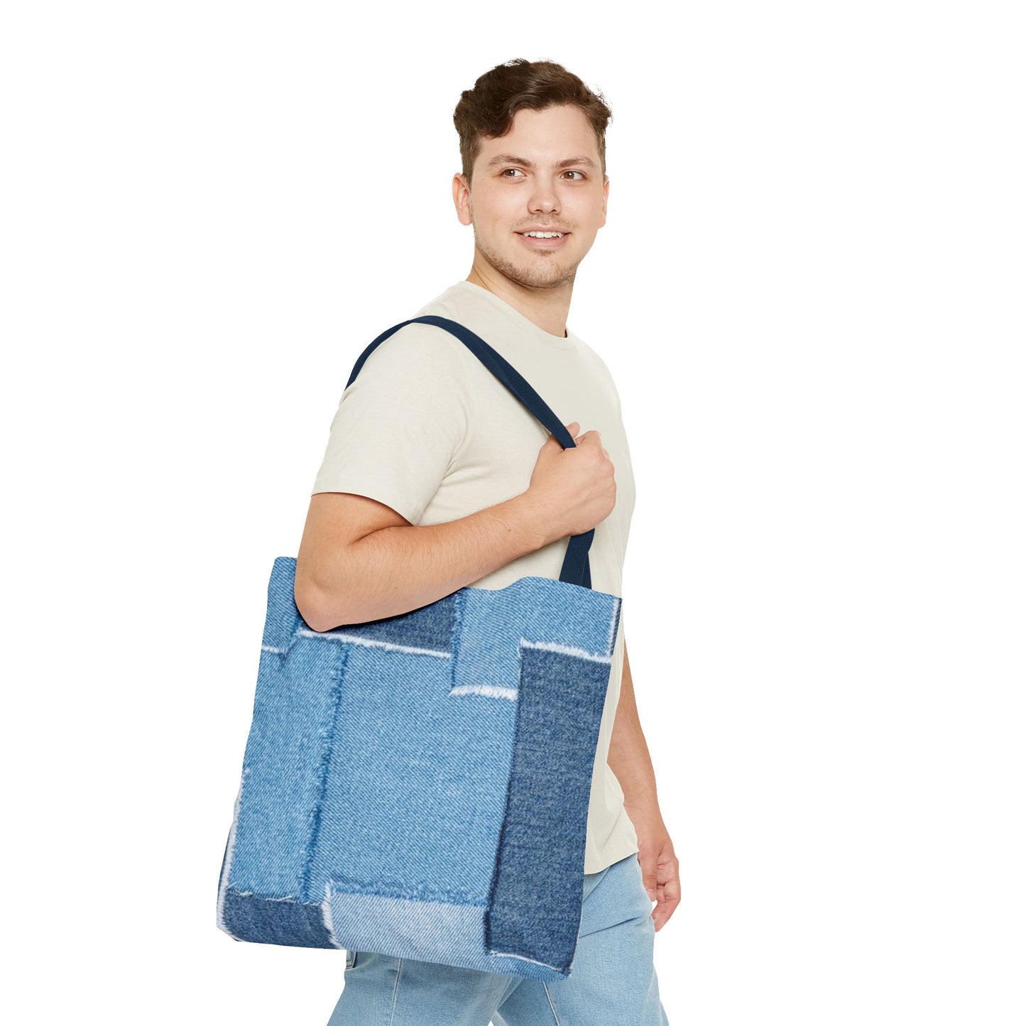 Denim Canvas Bag, Tote Bag Denim - PPU BEST