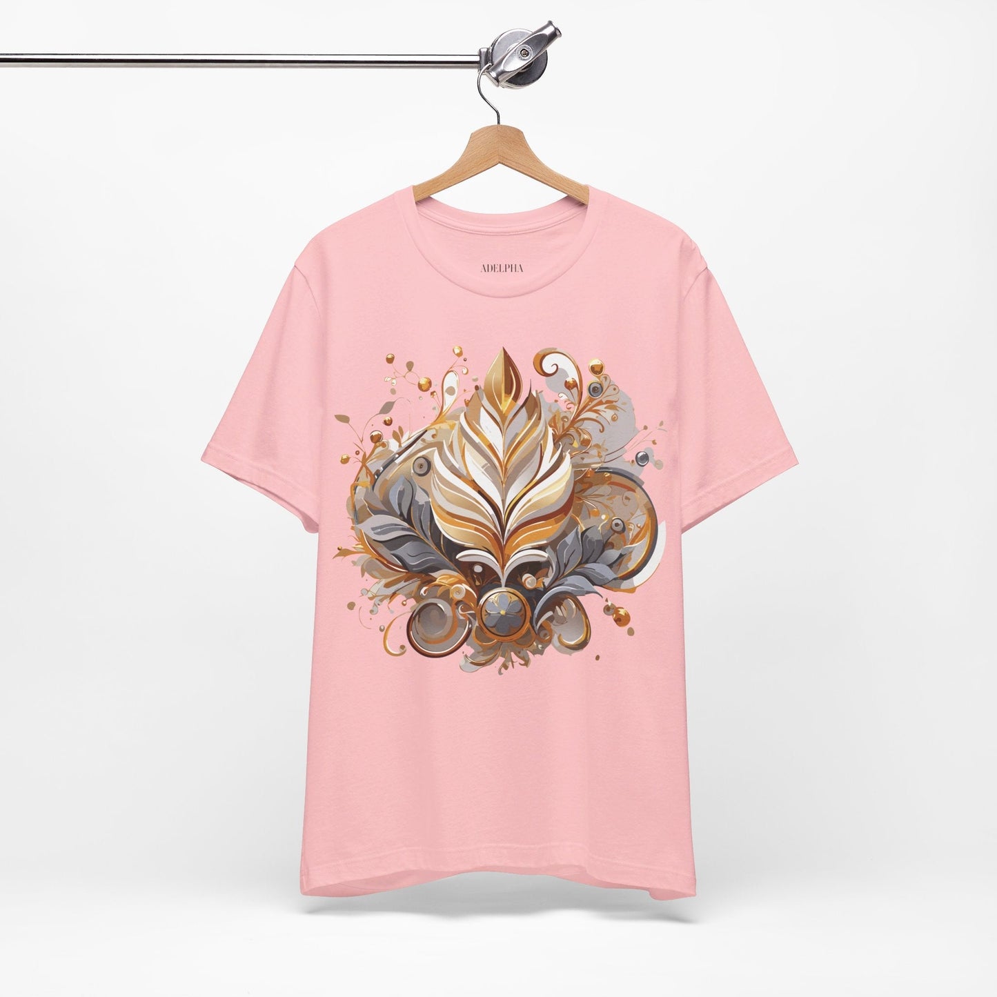 Jewelry Graphic Unisex 100 Cotton Vintage Treasure Art T-Shirt 6