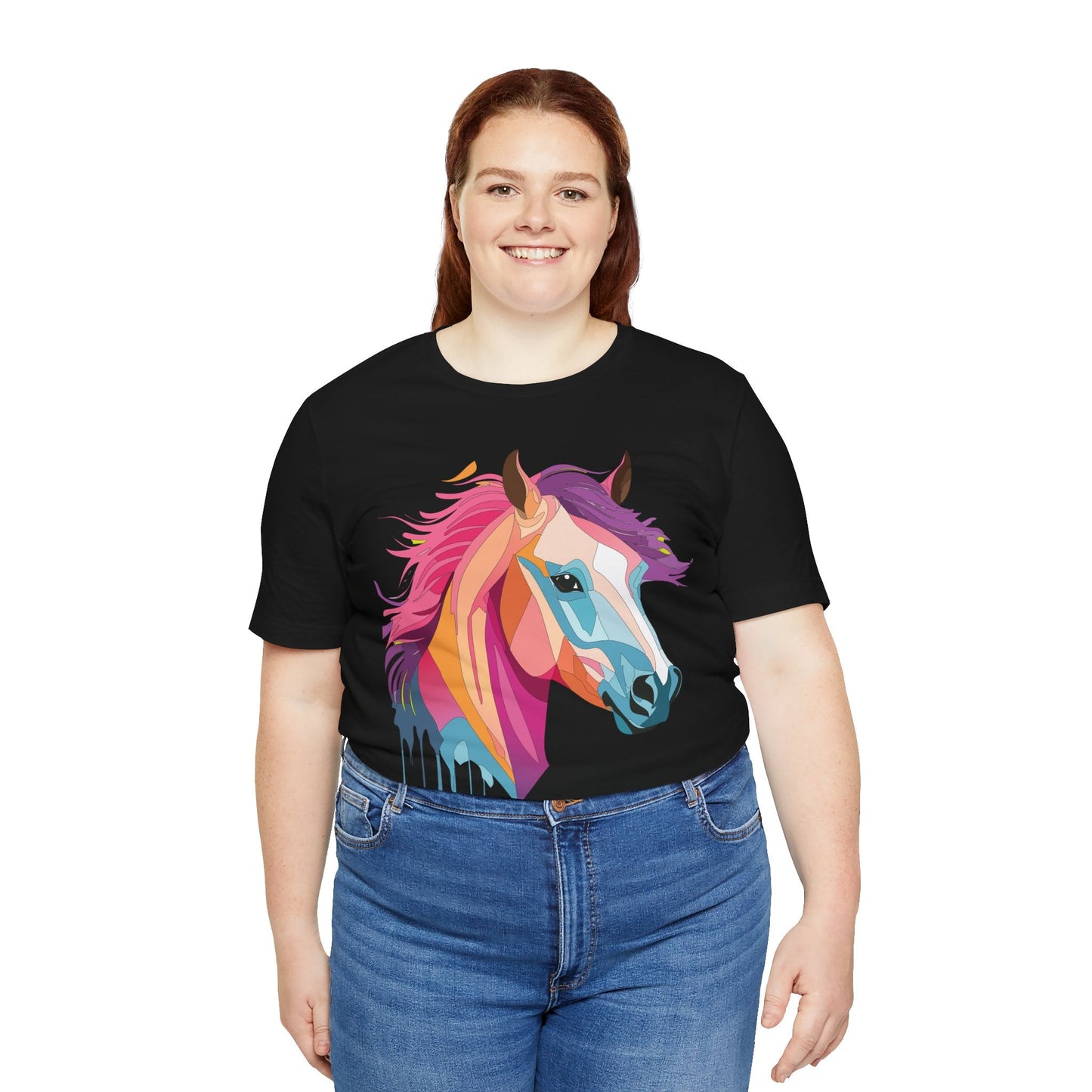Unisex Animal Shirt Art Design Short Sleeve With Wild Animals Graphic Print Comfort Tee