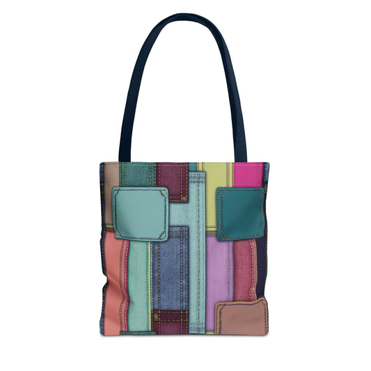 Denim Canvas Bag, Tote Bag Denim - PPU BEST