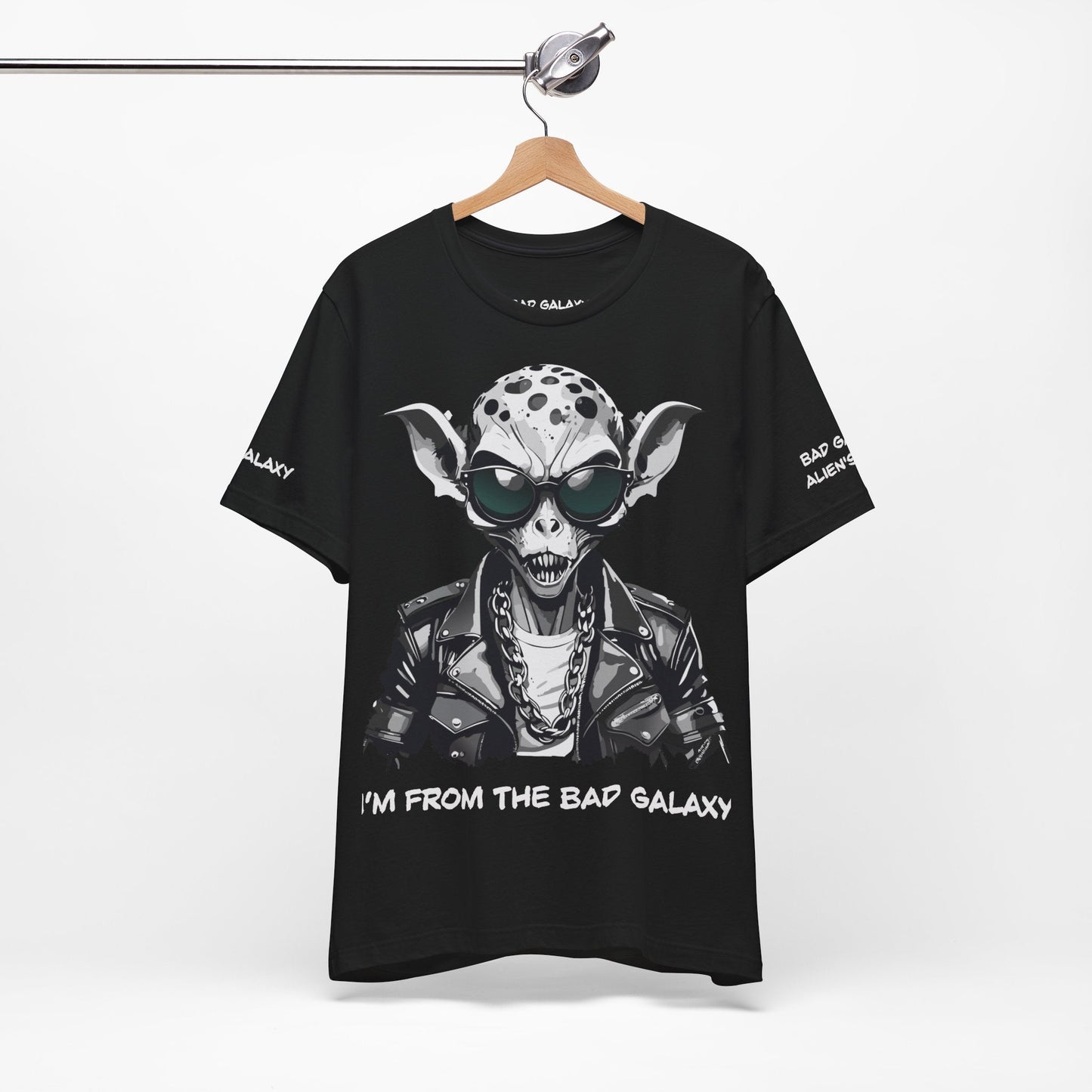 Alien Tee Shirt From Bad Galaxy Made To Order Lightweight 100 Cotton Tee With Eco Inks Free Shipping