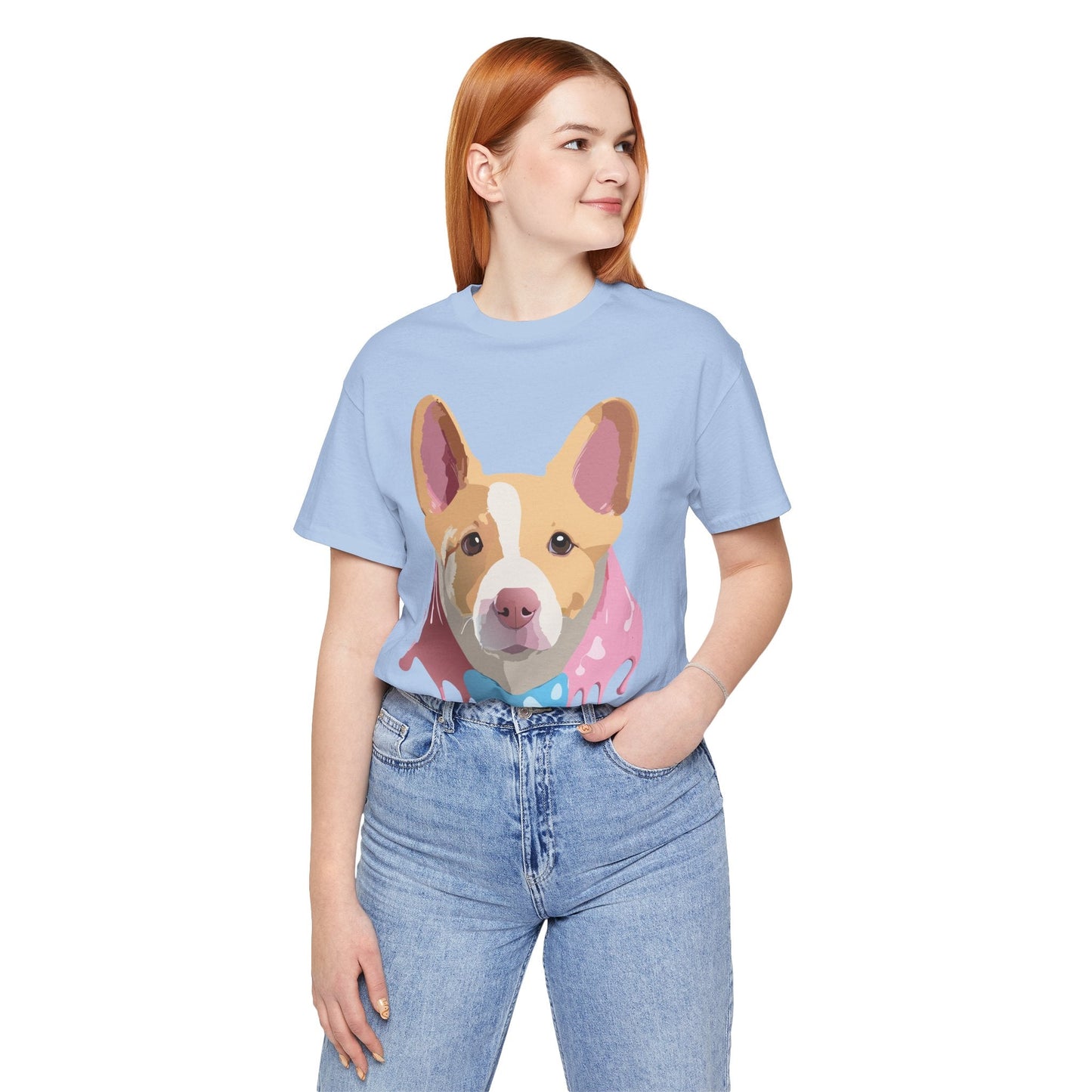 Dog Graphic Unisex 100 Cotton T-Shirt 16