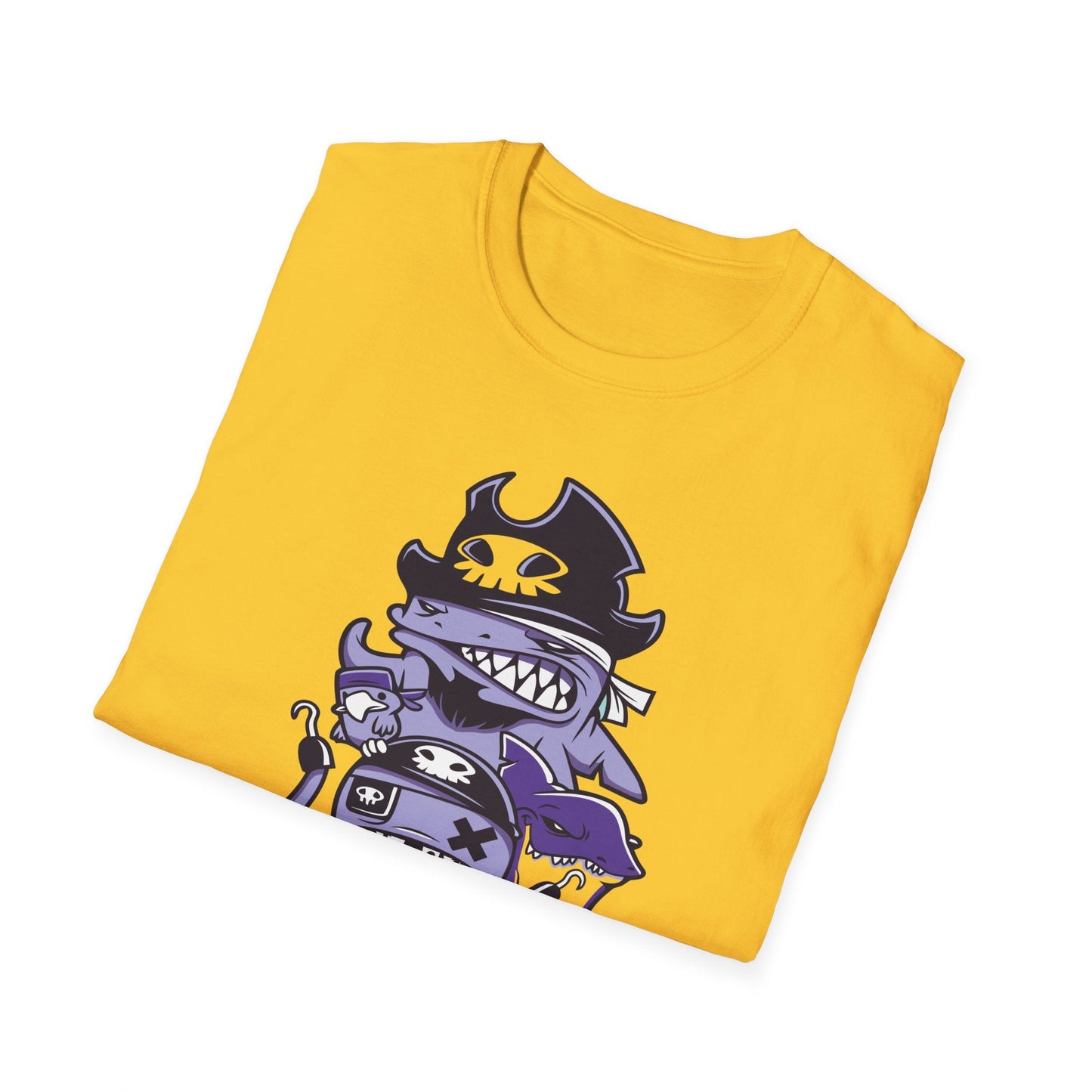 Cartoon T Shirt Animation Tee Unisex Softstyle 64000 100 Percent Ring Spun Cotton Funny Graphic Tee
