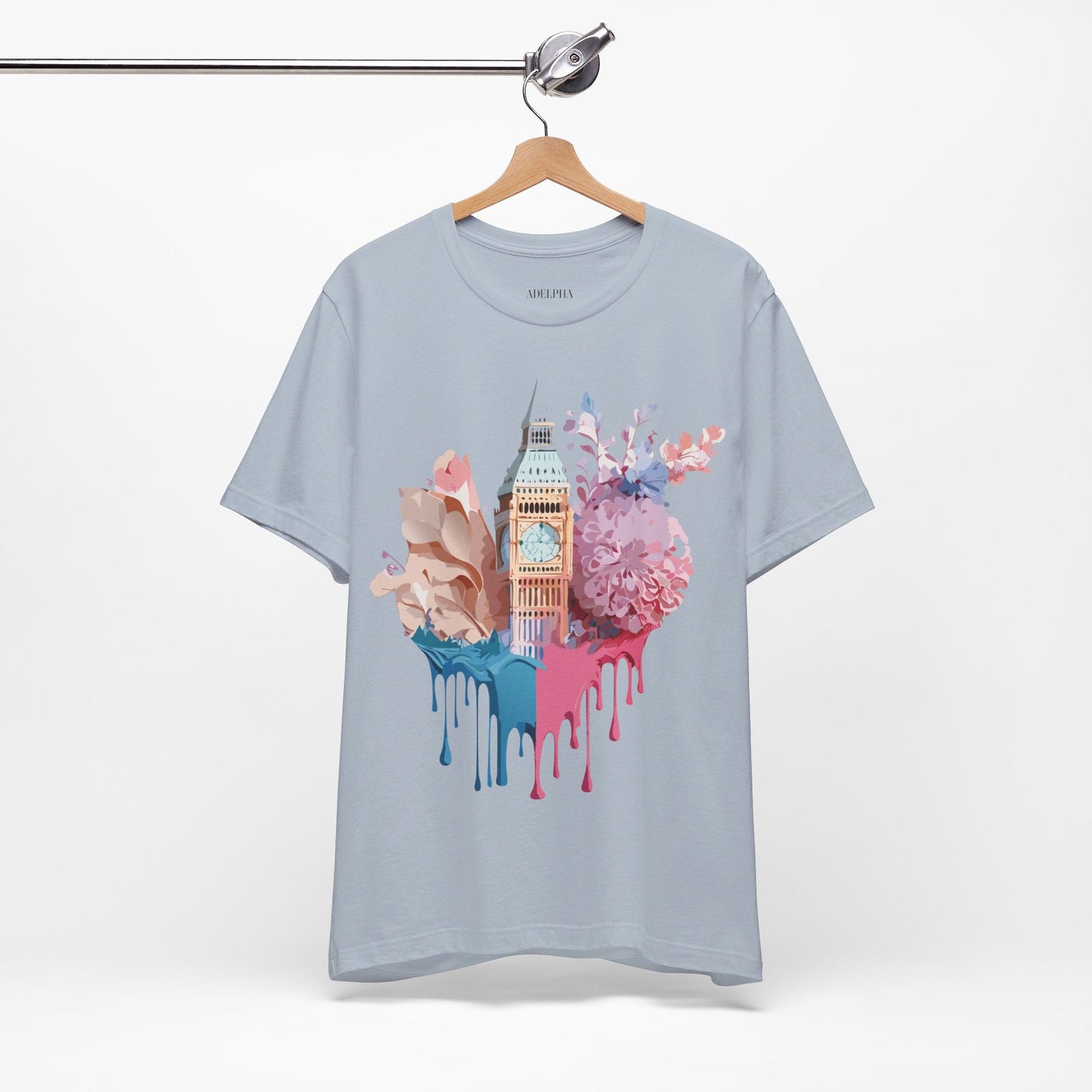 London Tourist Graphic Tee Unisex Jersey Short Sleeve Vintage Inspired Artwork