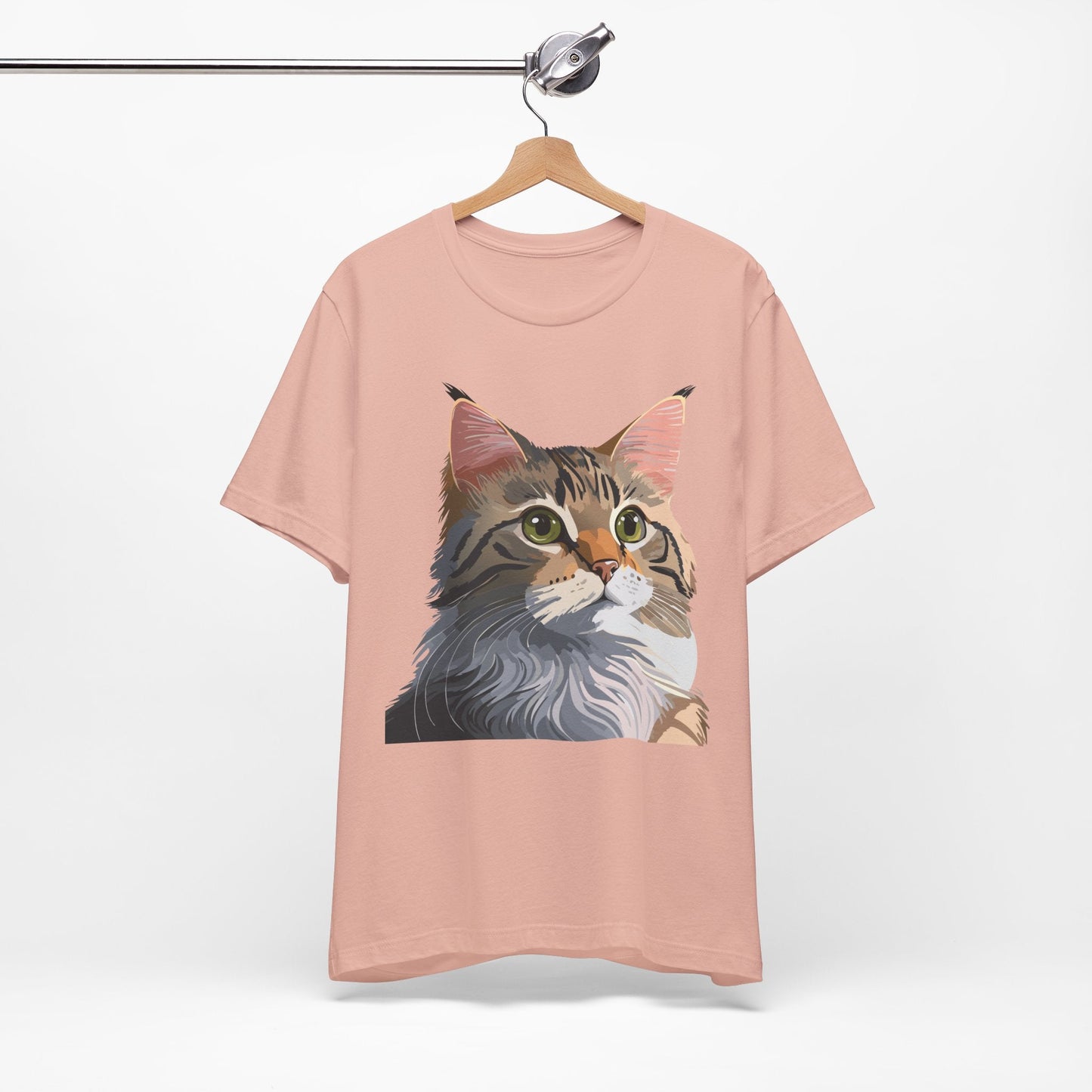 Unisex Animal Shirt Art Design Tee With Wild Animals Short Sleeve Comfort Wear Everyday