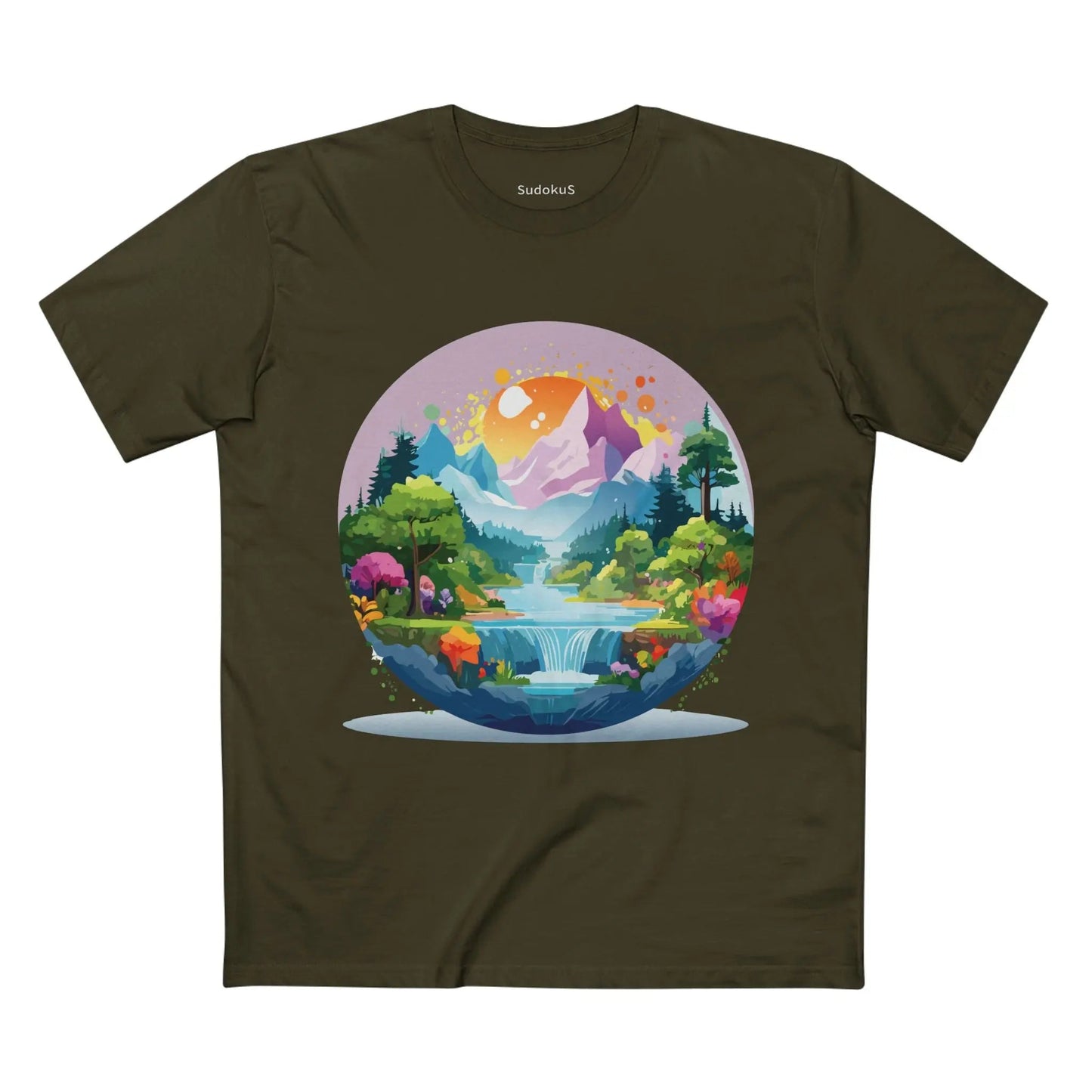 Fantasy Graphic Unisex 100 Cotton Staple Tee 6