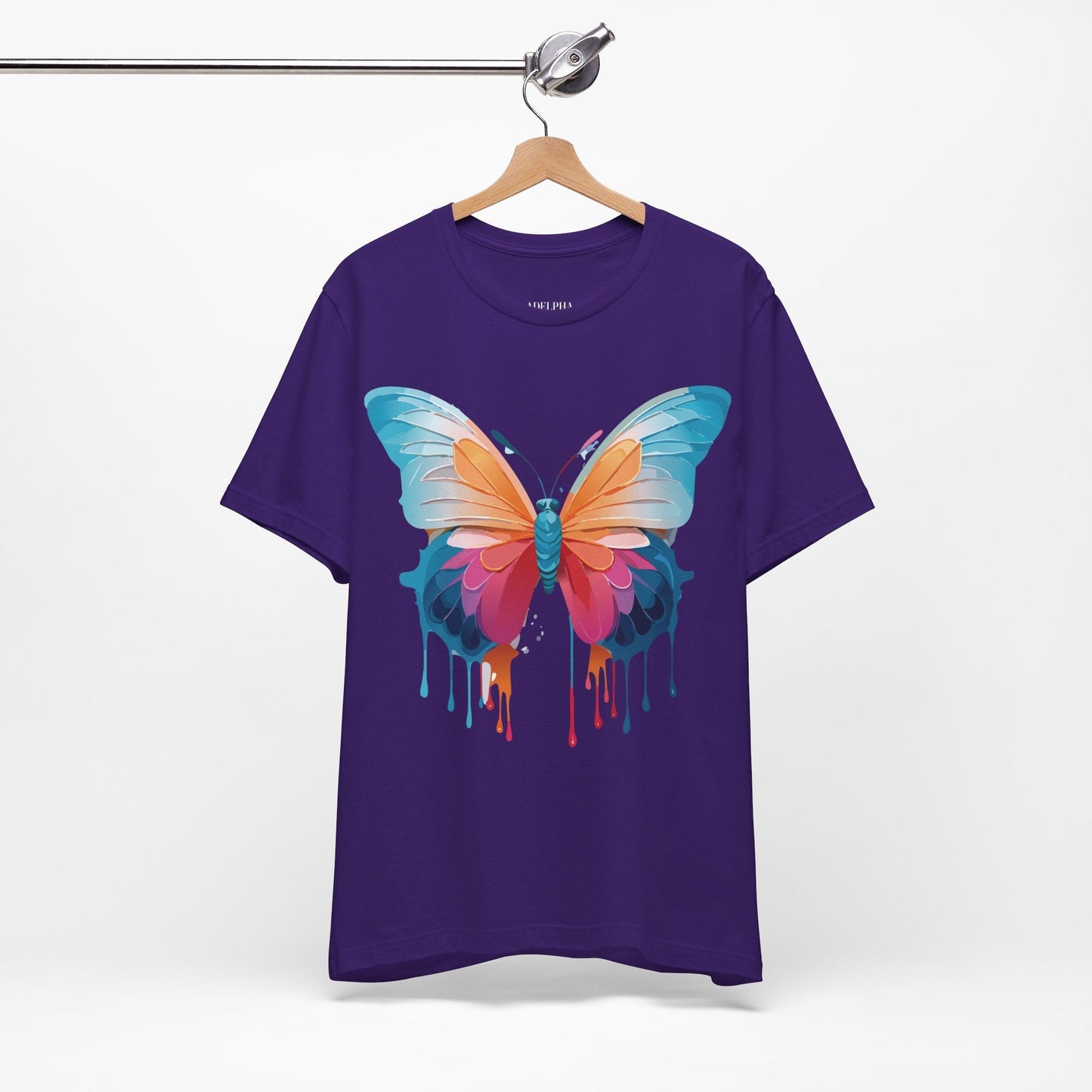 Adelpha Graphic T Shirt Unisex Short Sleeve Vintage Inspired Art Tee