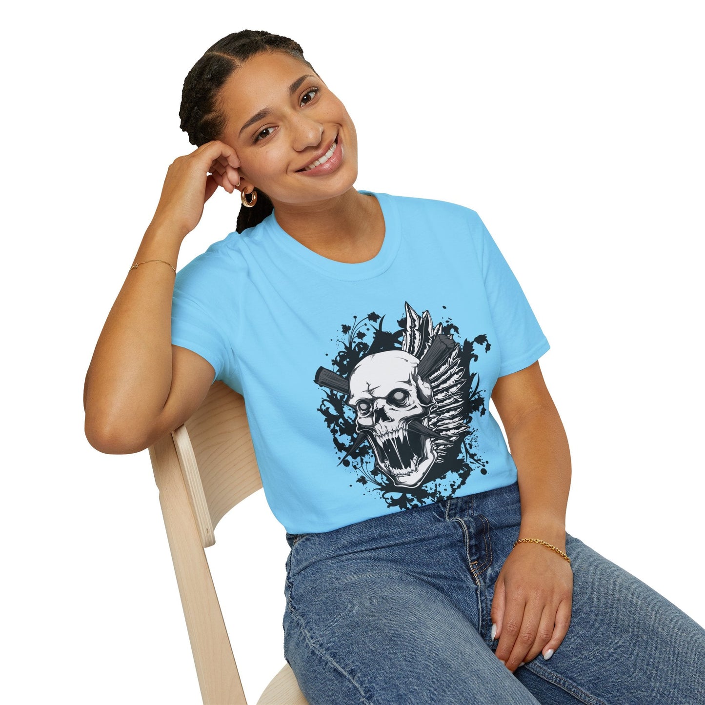 Art Design Graphic Tee Shirt Unisex Softstyle Gildan 64000 100 Percent Ring Spun Cotton
