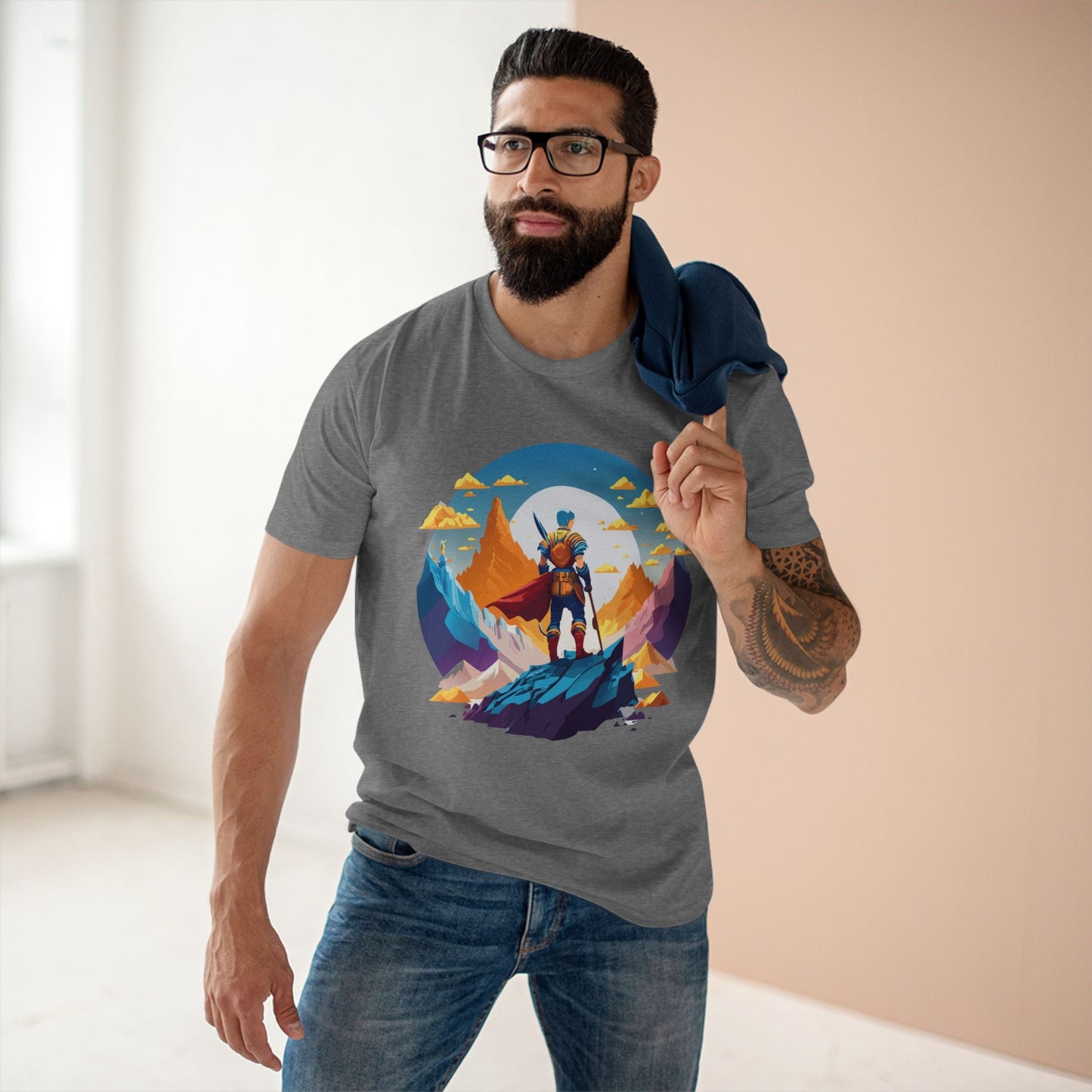 Adventures Graphic Unisex 100 Cotton Staple Tee 3