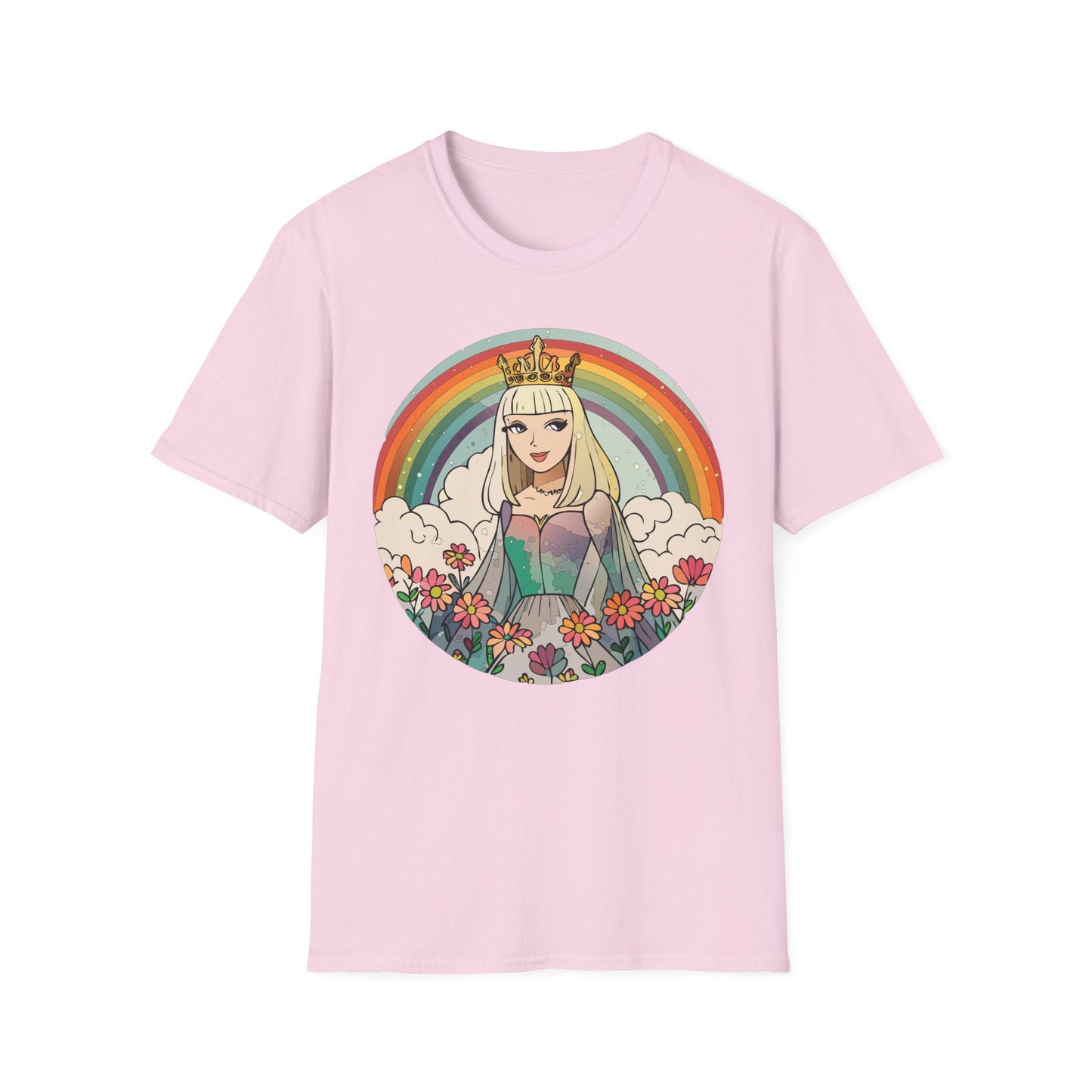 Womens Graphic T Shirt Art Design Tee Softstyle 100 Percent Ring Spun Cotton Comfort