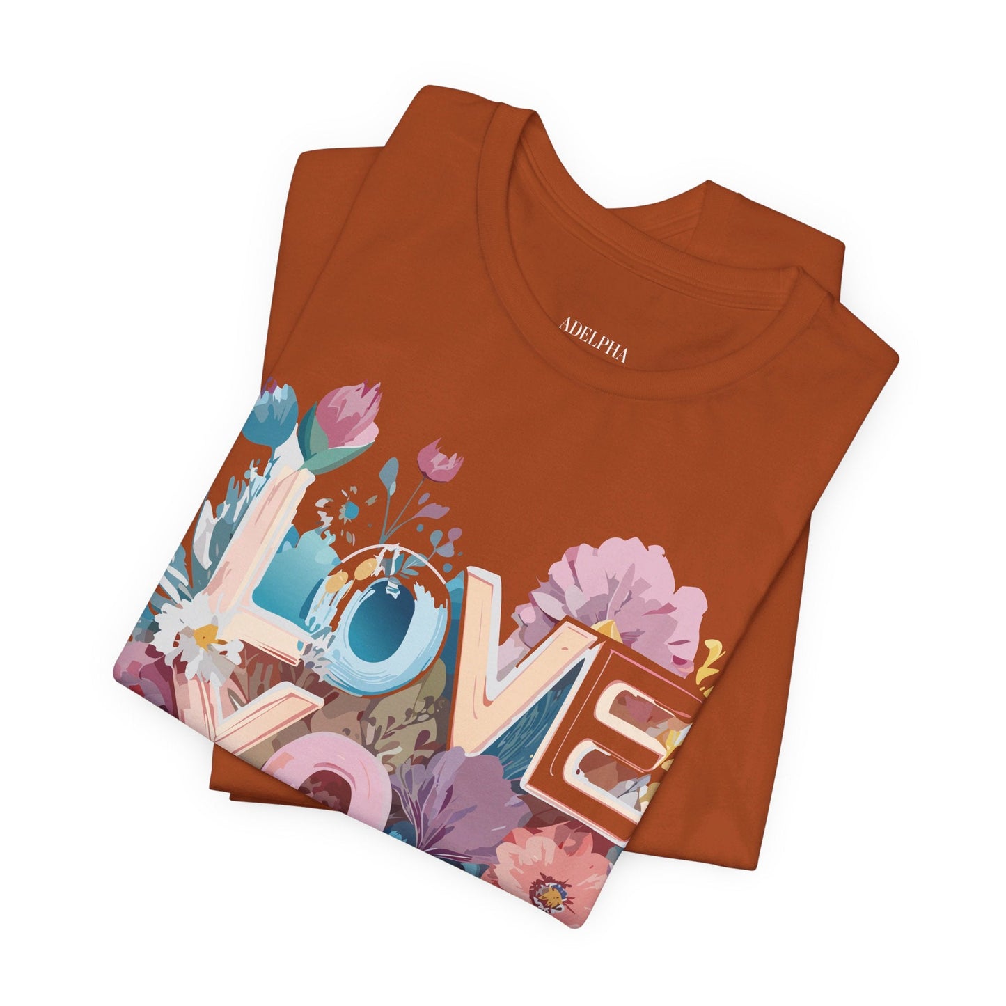 Valentine Graphic T Shirt Unisex Jersey Short Sleeve Adelpha Art Design Tee Vintage Inspired
