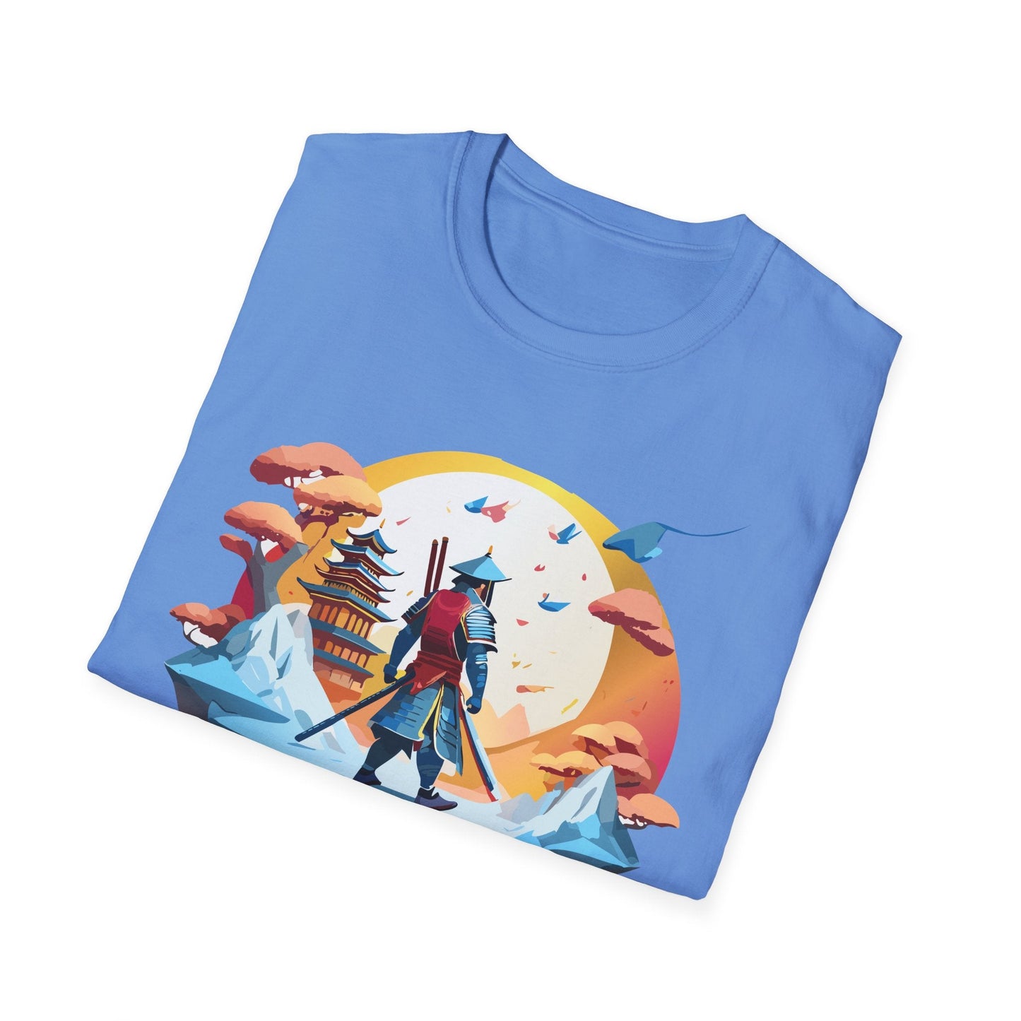 Samurai Shirt Unisex T Shirt Softstyle 64000 Gildan Tee For Everyday Comfort Durable Breathable