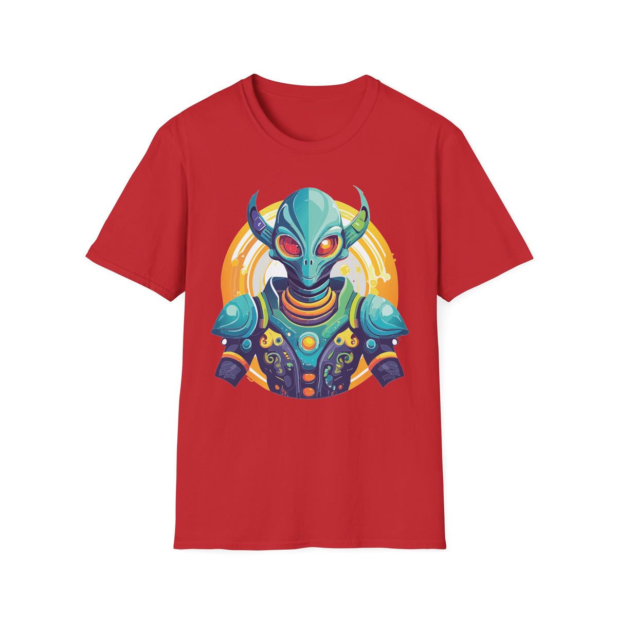 Alien Cosmos Graphic Tee Gildan Unisex 100 Cotton Tee Shirt a4