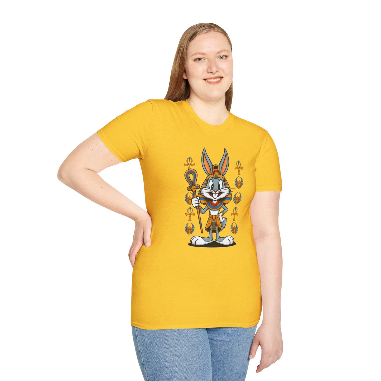 Bugs Bunny Shirt Unisex T Shirt Cartoon Tee Softstyle 100 Cotton Breathable Everyday Tee