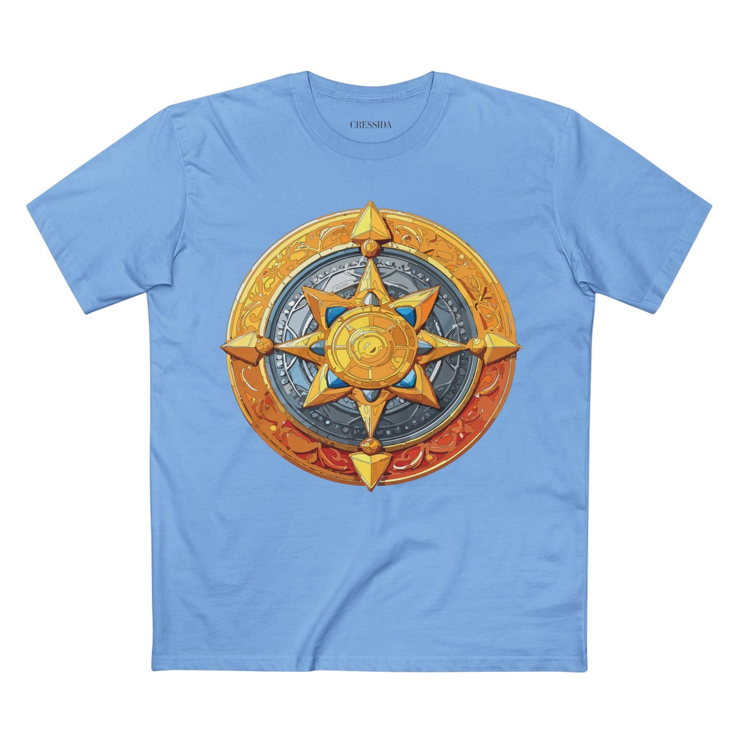 Antique Gold Coin Graphic Design T-Shirt Unisex 100 Cotton With Golden Print Artwork Tee 3
