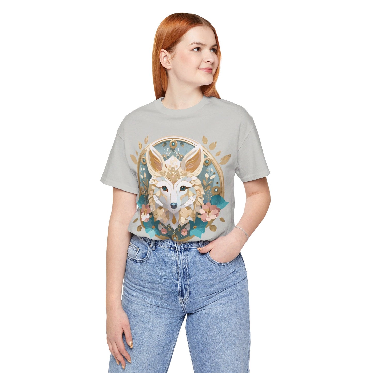 Adelpha Medallion Graphic Tee Unisex Short Sleeve Jersey Shirt With Vintage Artwork