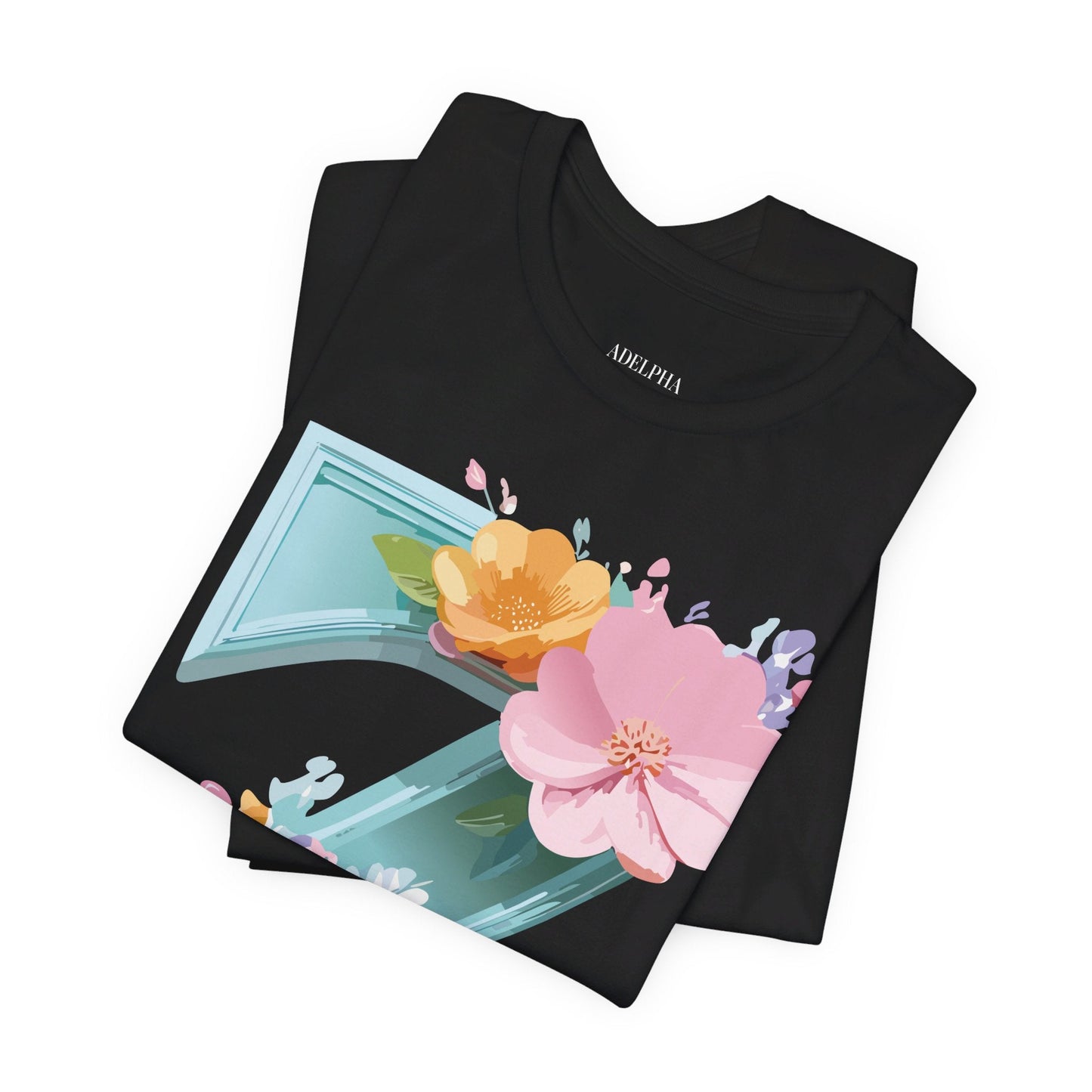 Letter Z Shirt Graphic Tee Unisex Jersey Short Sleeve By Adelpha Vintage Inspired Artwork