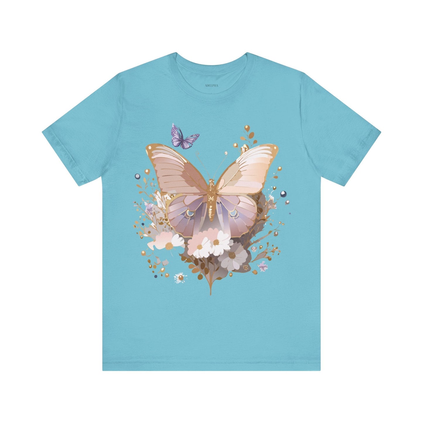 Adelpha Graphic Tee Unisex Jersey Short Sleeve Vintage Inspired Art Design Tee