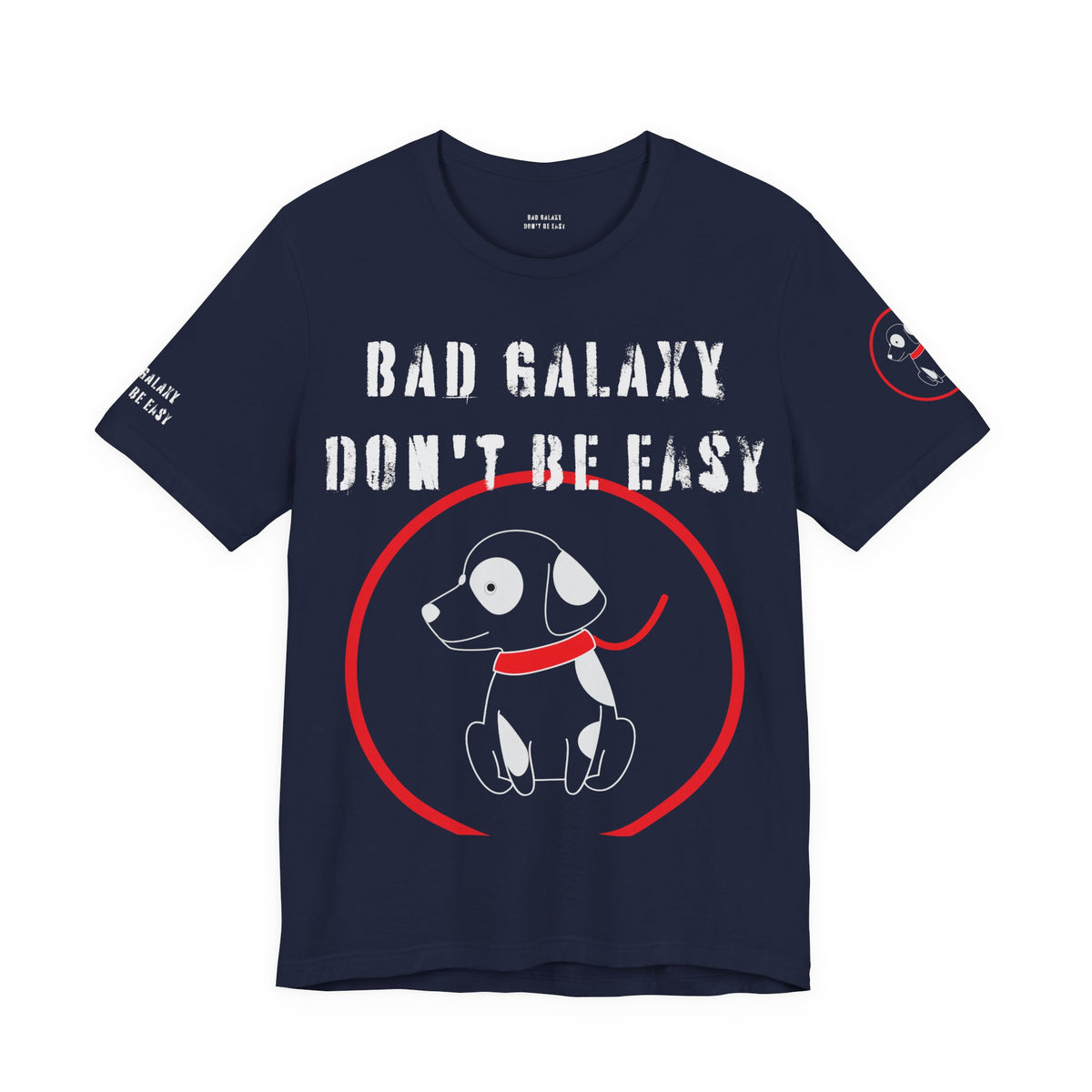 Funny Dog Graphic Unisex Cotton Bella+Canvas Tee with Art Design b88