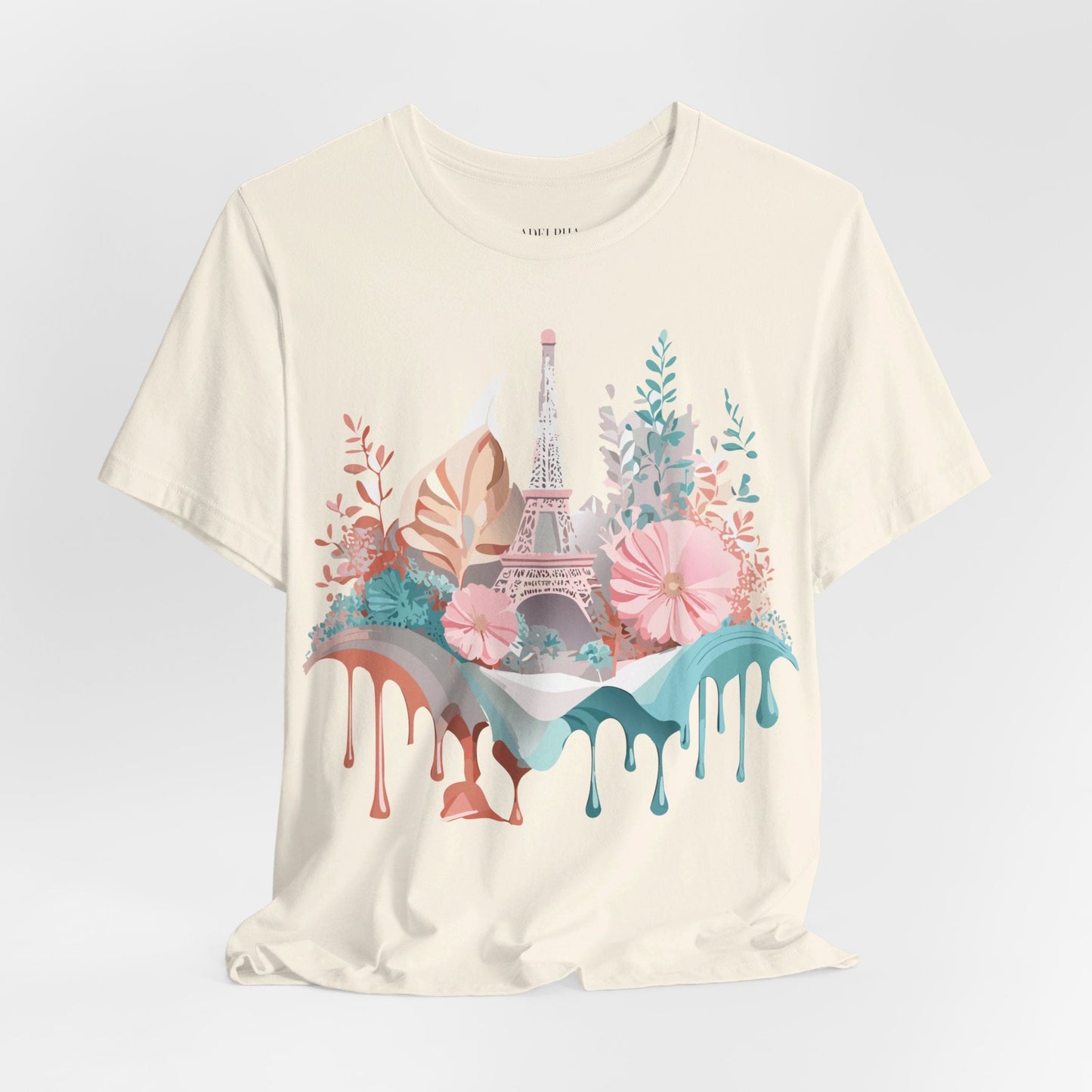 Adelpha Paris Graphic Tee Unisex Short Sleeve Shirt Vintage Art Design Premium Artwork