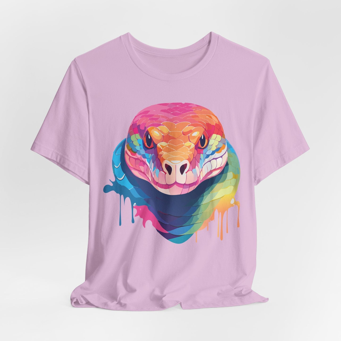 Unisex Animal Shirt With Art Design Wild Animals Graphic Print Casual Short Sleeve Tee