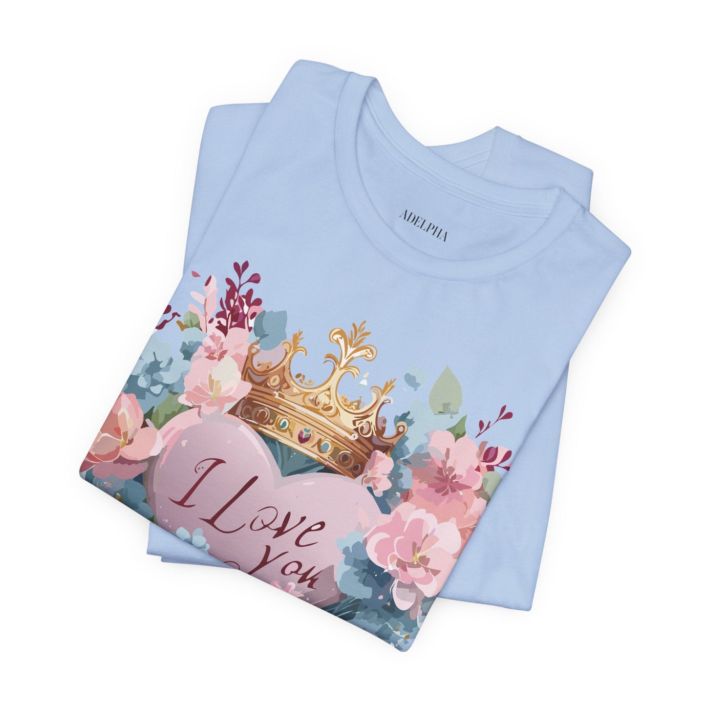 Valentine Graphic Tee Unisex Jersey Short Sleeve Vintage Inspired Art Design By Adelpha