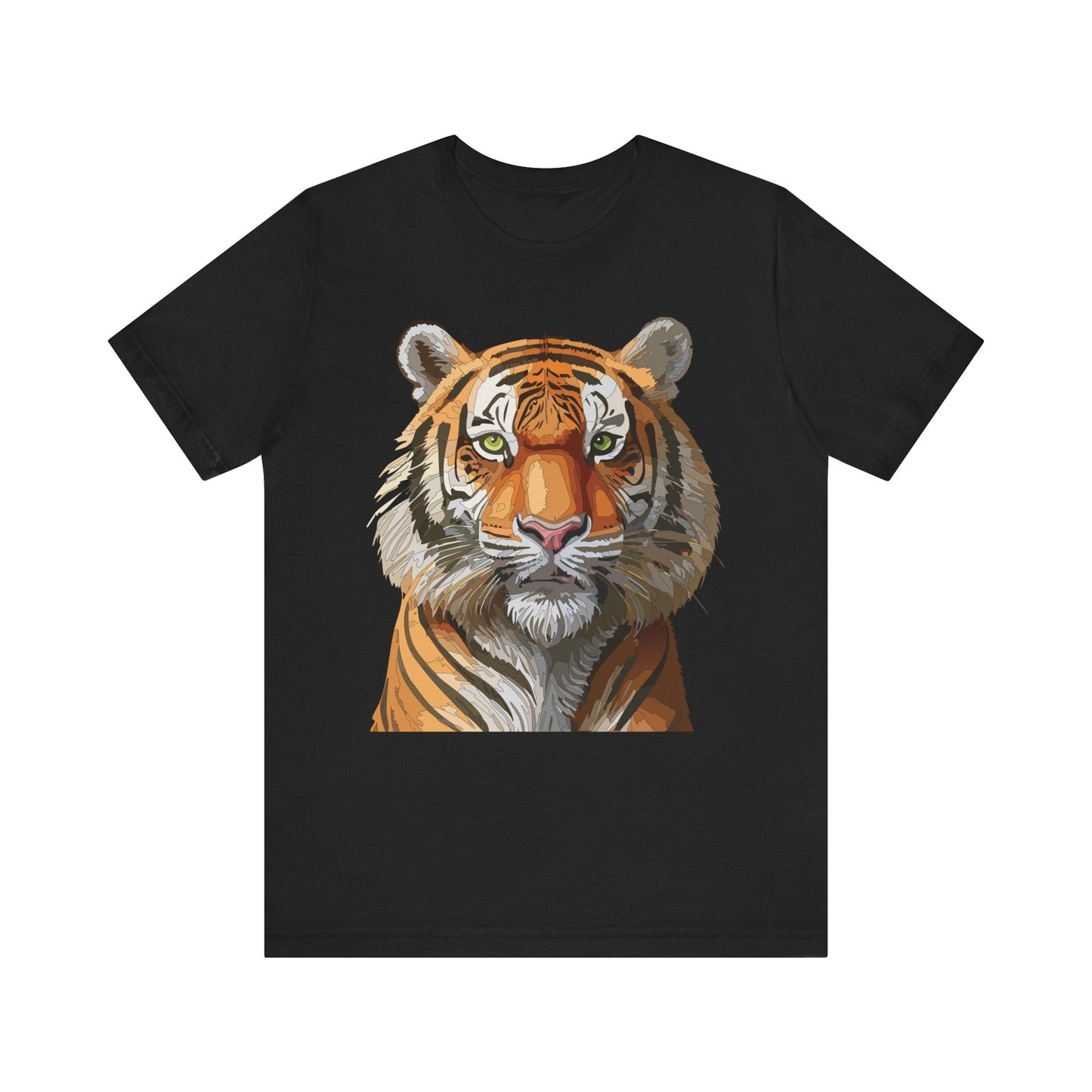 Unisex Animal Art Design Tee Shirt Wild Animals Graphic Tee Softstyle Gildan 64000