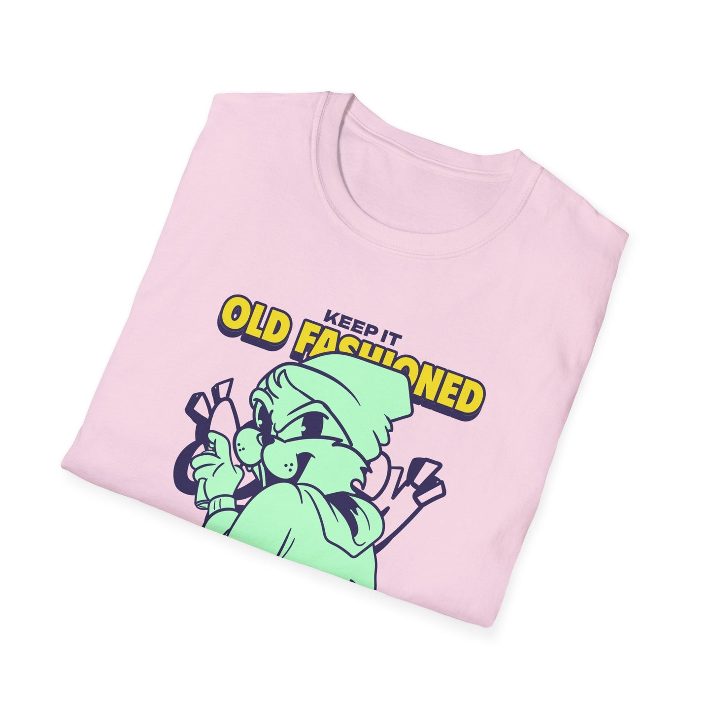 Funny Animals Tees Unisex T Shirt Gildan Softstyle 64000 100 Percent Ring Spun Cotton