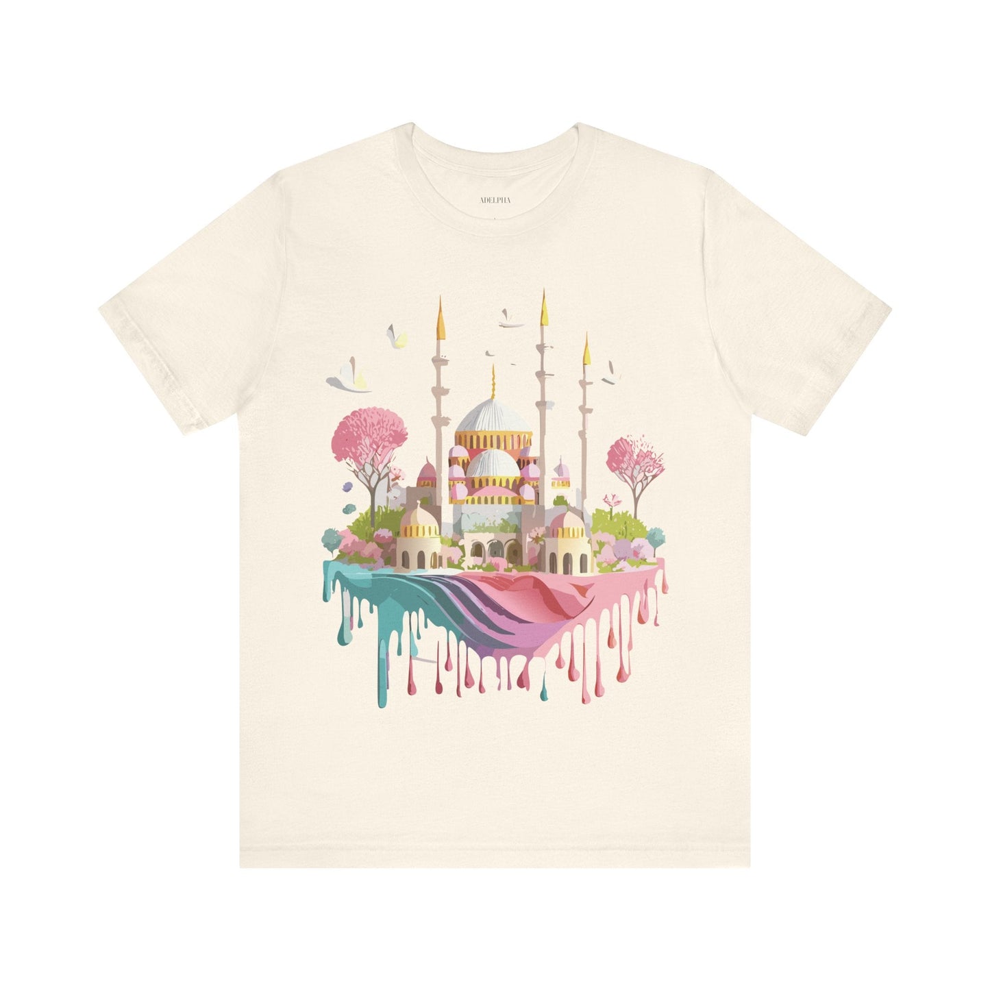 Istanbul Tourist Shirt Graphic Tee Unisex Jersey Short Sleeve Vintage Inspired Art Adelpha