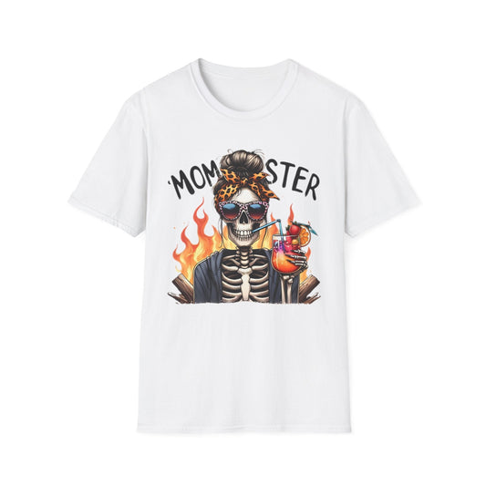 Skull Graphic Unisex Cotton T-shirt with Skeleton Artwork Design 13