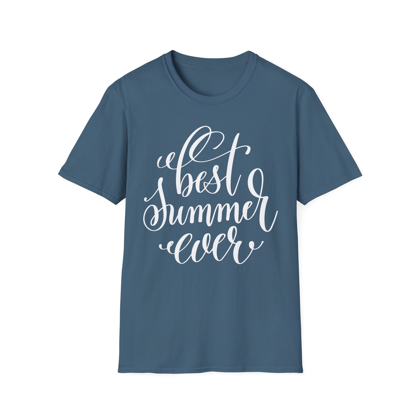 Unisex Cotton Short Sleeves Summer Graphic T-Shirt