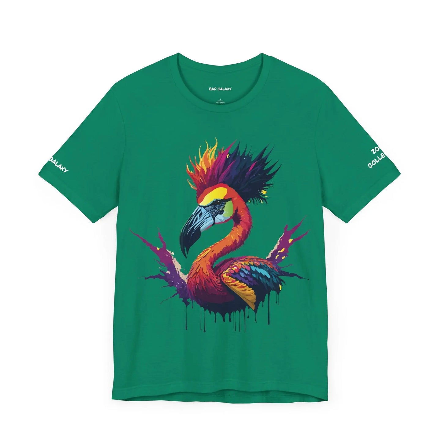 Animal T Shirt By Bad Galaxy Made To Order Cotton Tee With Eco Friendly Inks Soft Comfort Fit