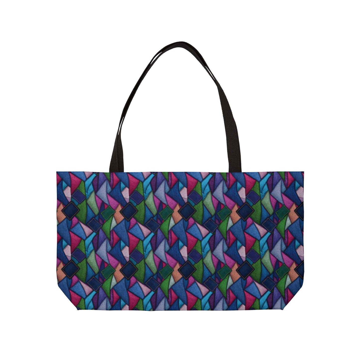Denim Color Imitation Print Unisex  Yoga Bag  Spun Polyester 24x13 Canvas Gym Bag 33