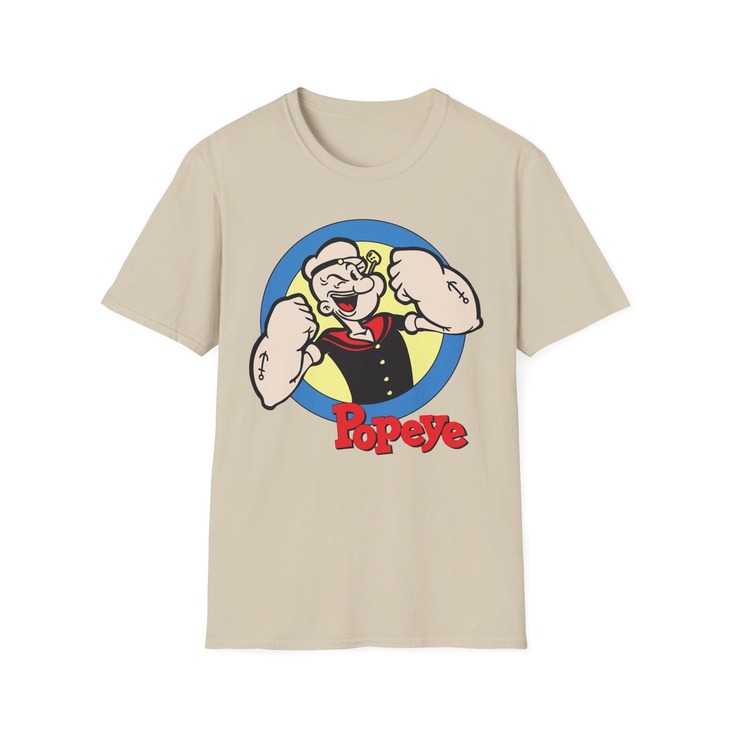 Unisex Cartoon T Shirt With Art Design Funny Animation Tee Gildan Softstyle 64000